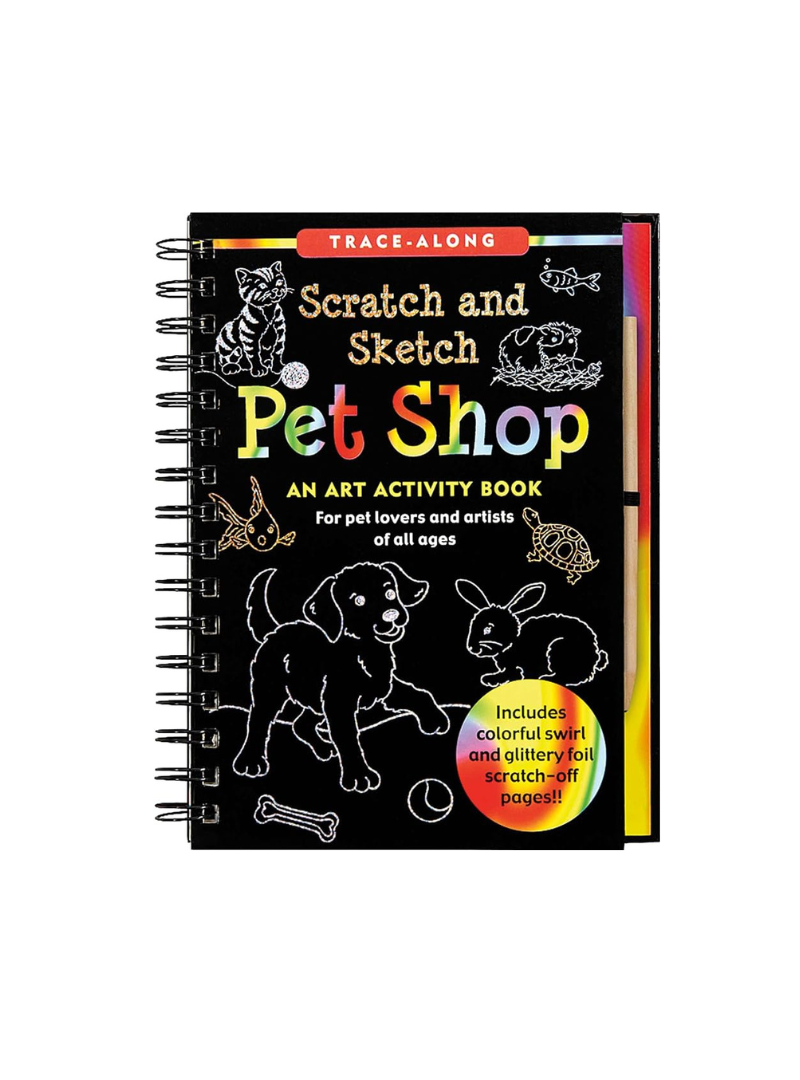 Scratch and Sketch Pet Shop Family Fun Hobbies