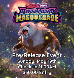 Pokemon - Twilight Masquerade May 19th Pre-Release Event