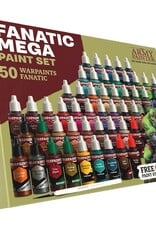 The Army Painter Warpaint: Fanatic Mega Paint Set (50 colors, 1 brush)