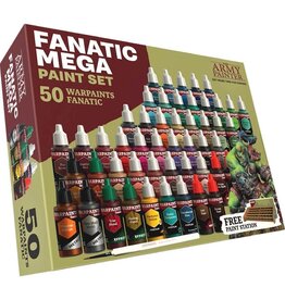 The Army Painter Warpaint: Fanatic Mega Paint Set (50 colors, 1 brush)