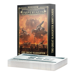 Games Workshop Legions Imperialis: The Great Slaughter - Army Cards