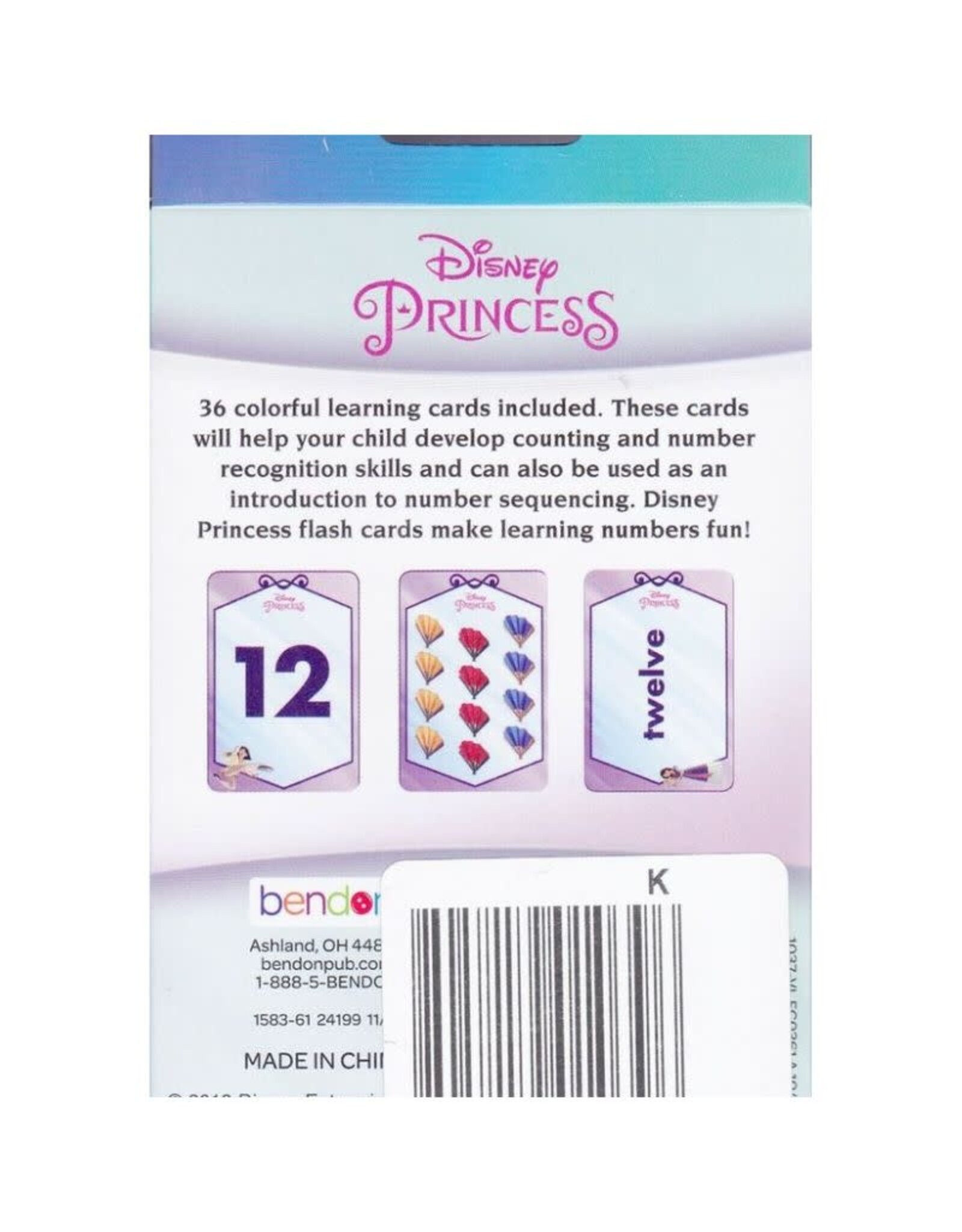 Disney Princess Learning Cards (Addition)