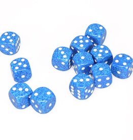 16mm D6 Dice Block: Speckled Water