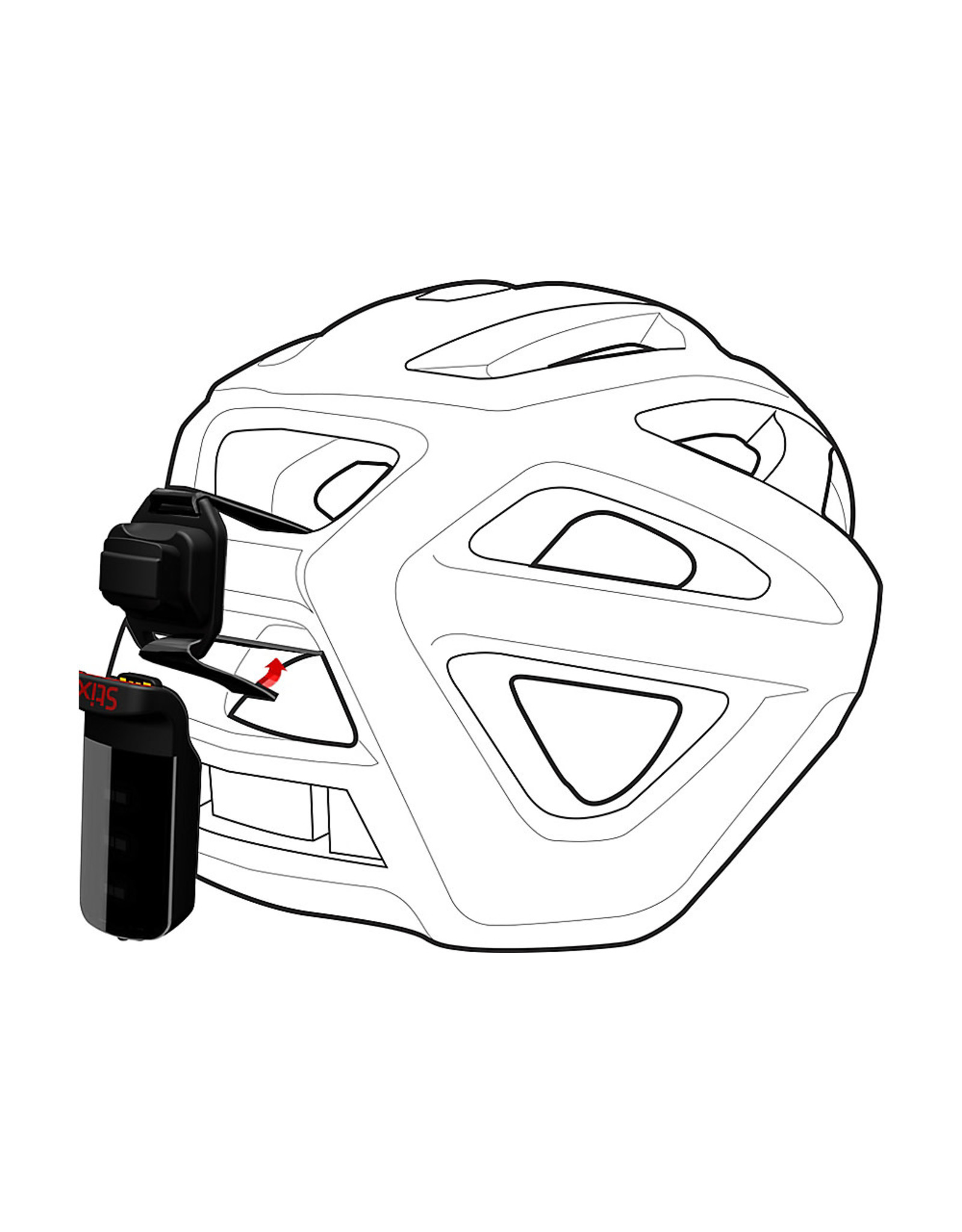 Specialized SPECIALIZED, Stix Helmet Strap Mount - Black