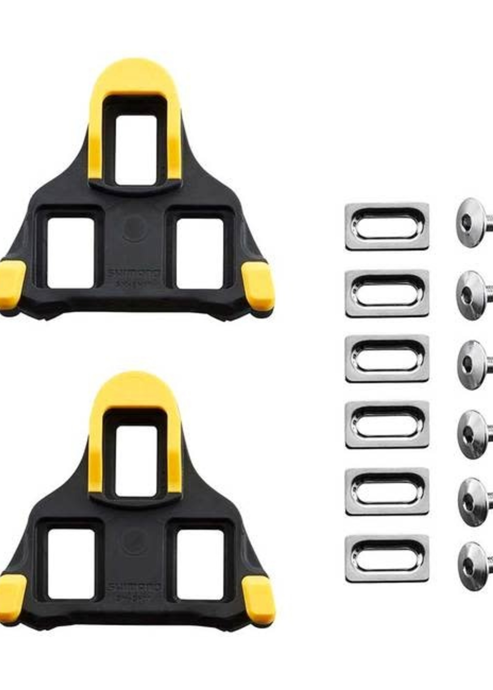 Shimano Shimano, SPD-SL Cleat Set, SM-SH11, Yellow, 6 Degree Float