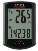 Cat Eye CAT EYE, Strada Slim Wireless, Cycle computer, Road bike sensor, Black