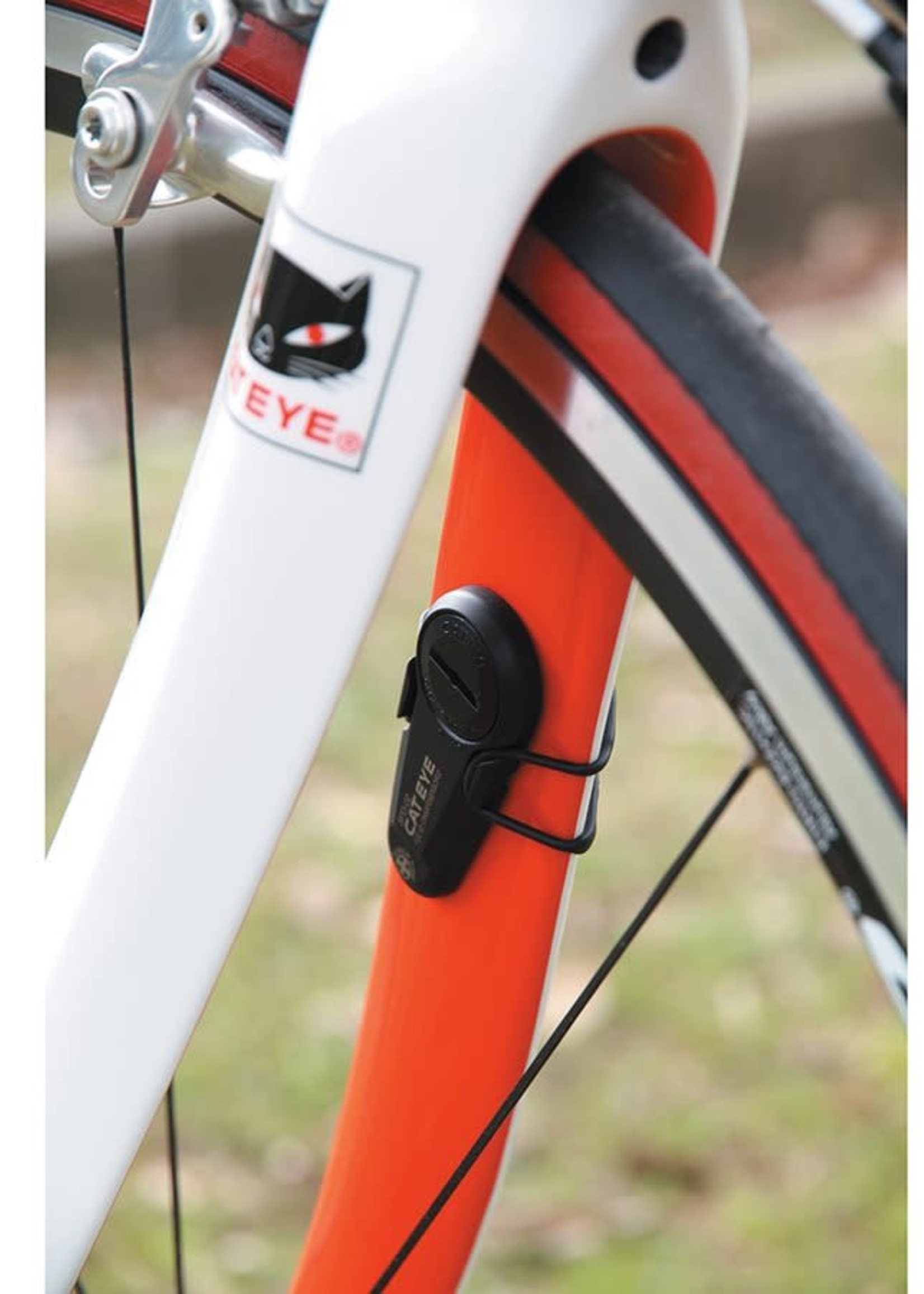 Cat Eye CAT EYE, Strada Slim Wireless, Cycle computer, Road bike sensor, Black