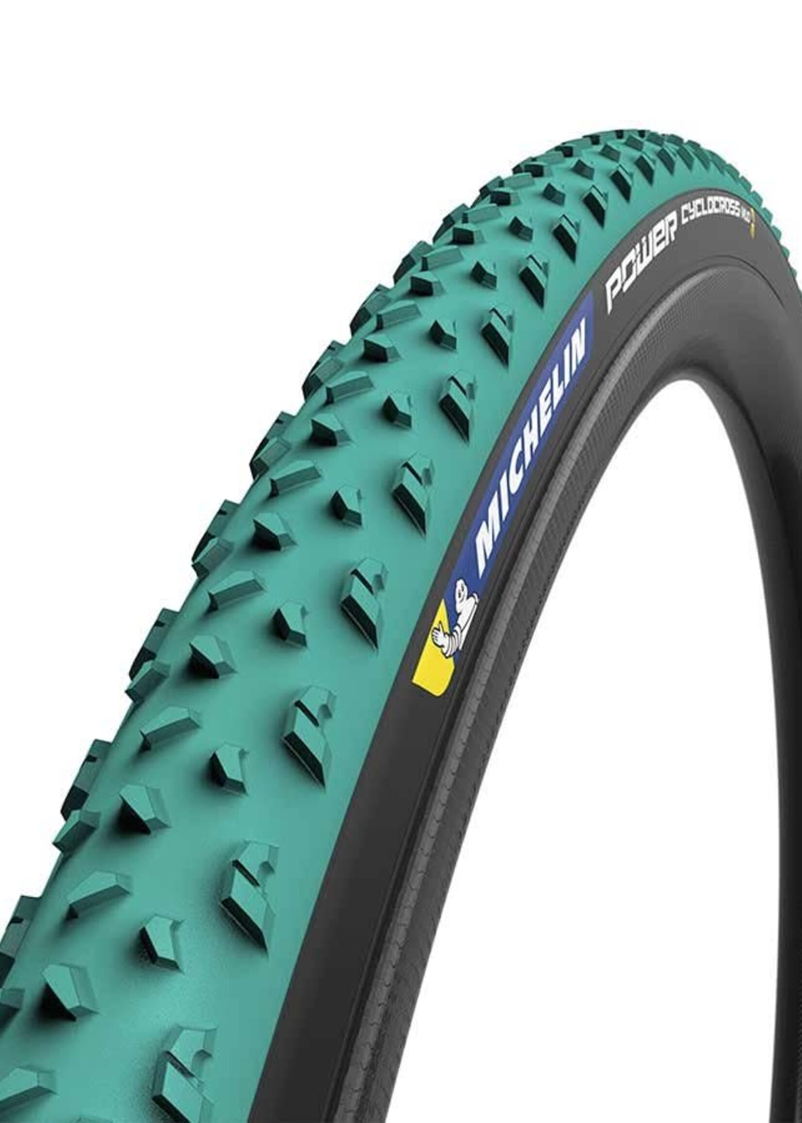 Michelin Michelin, Power Cyclocross Mud Tire, 700x33C, Folding, Tubeless Ready, Green Compound