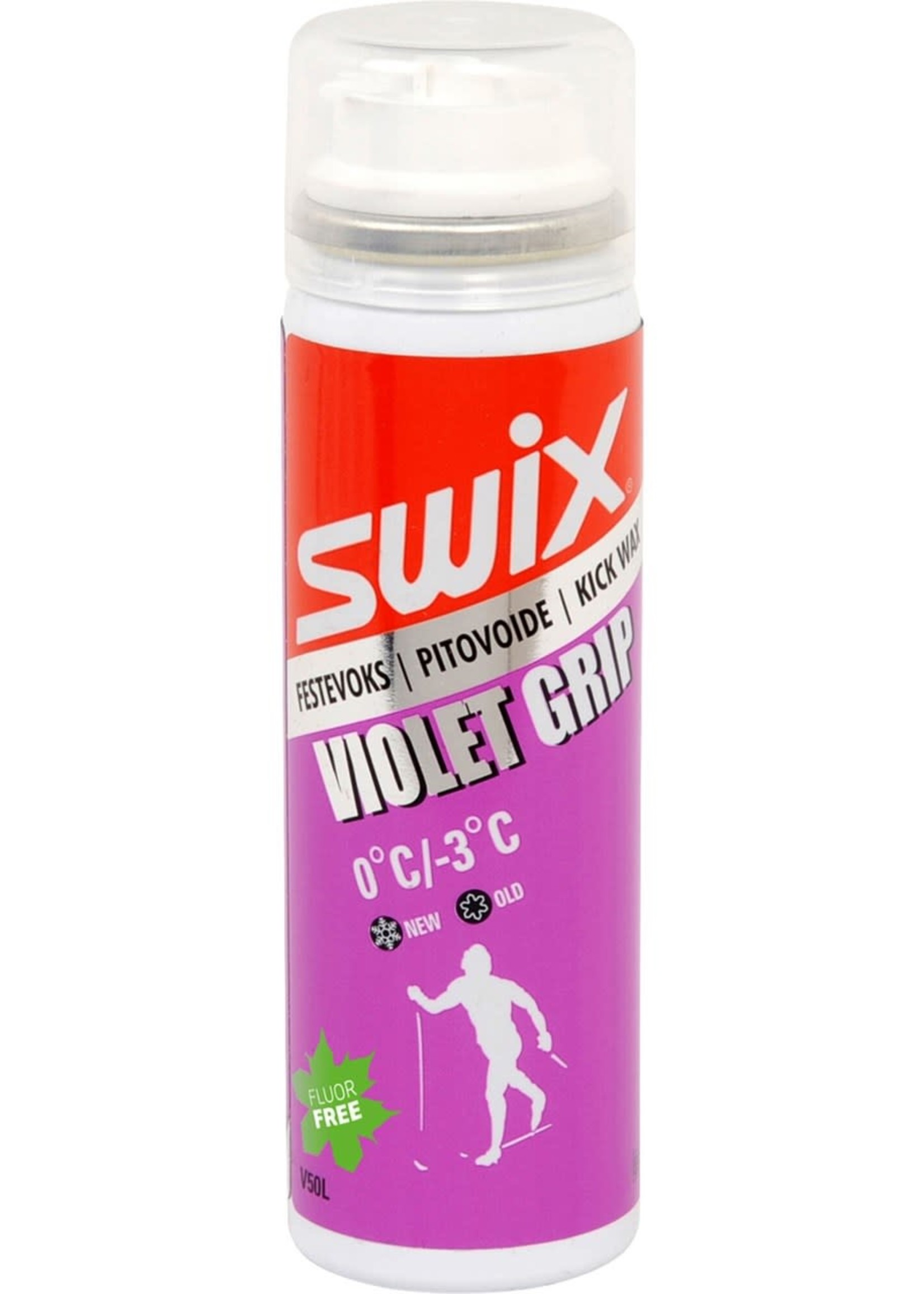 Swix SWIX, Quick Wax, V50LC Violet grip spray  70ml