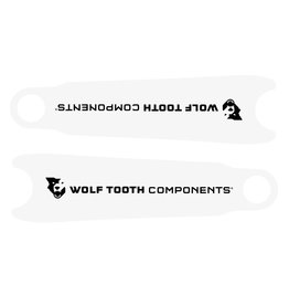 Wolf Tooth components Wolf Tooth Components, Crankskins, Clear