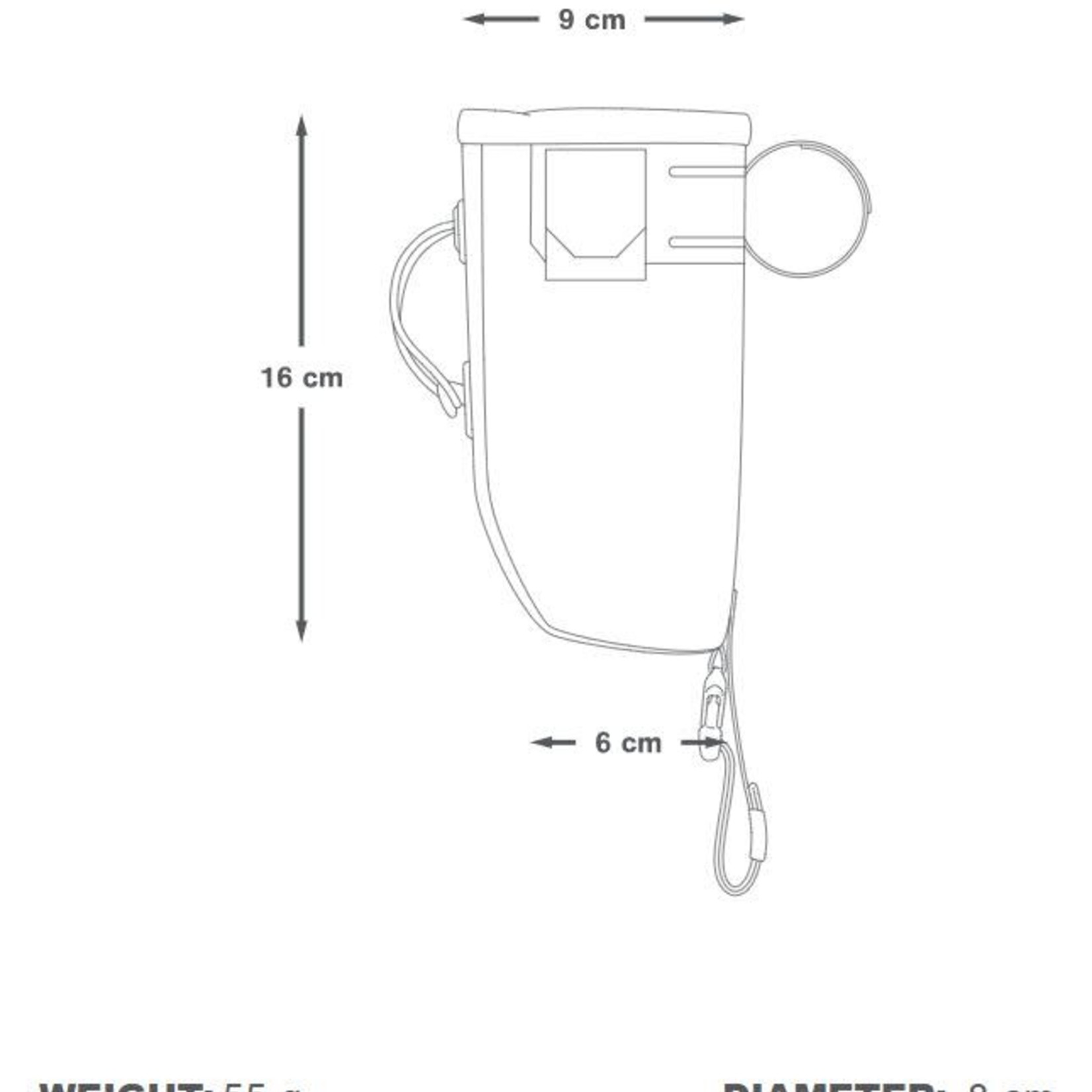 Apidura APIDURA, Backcountry Food Pouch, 0.8L