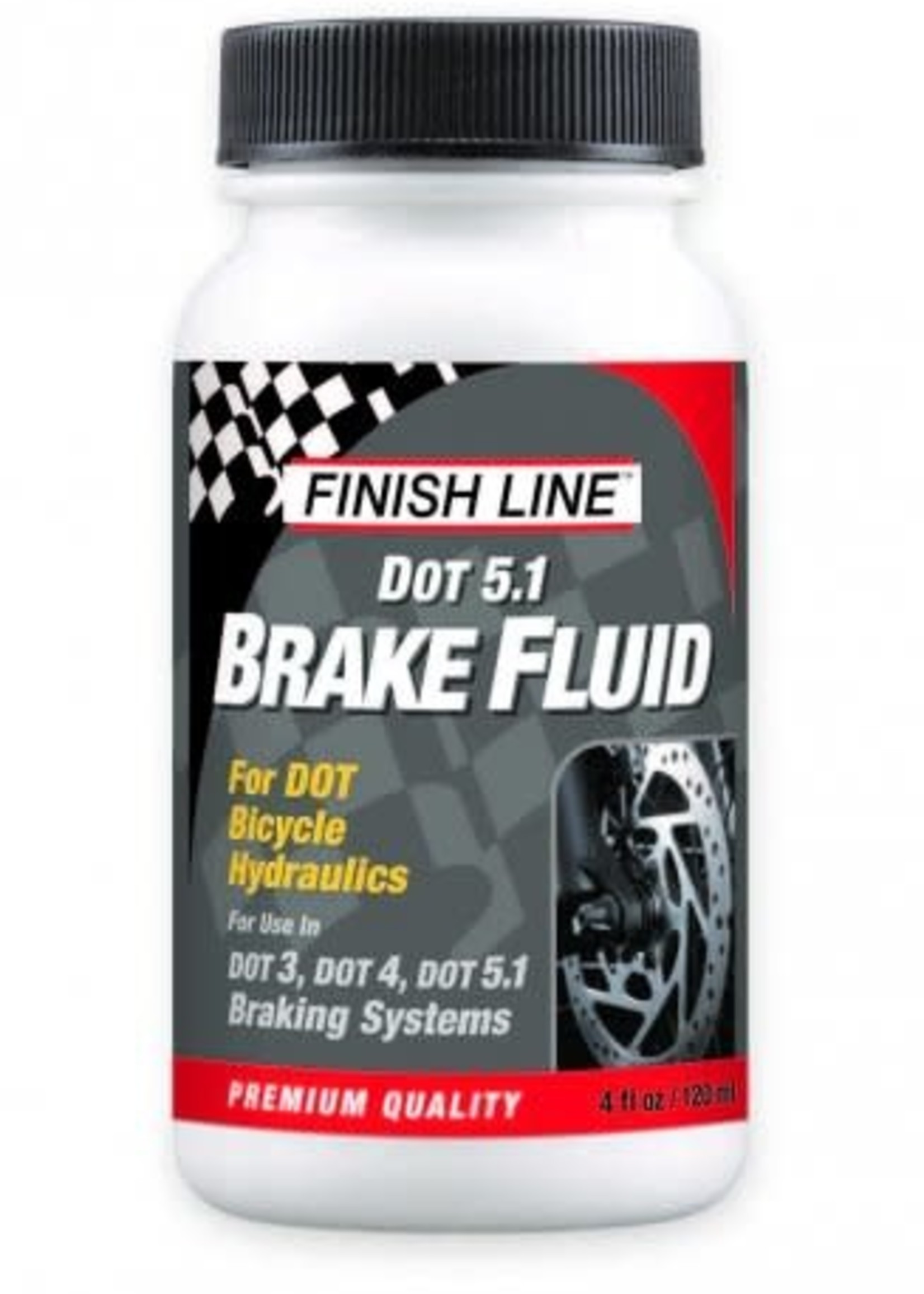 FINISH LINE Finish Line DOT 5.1 Brake Fluid 4oz Big Mouth