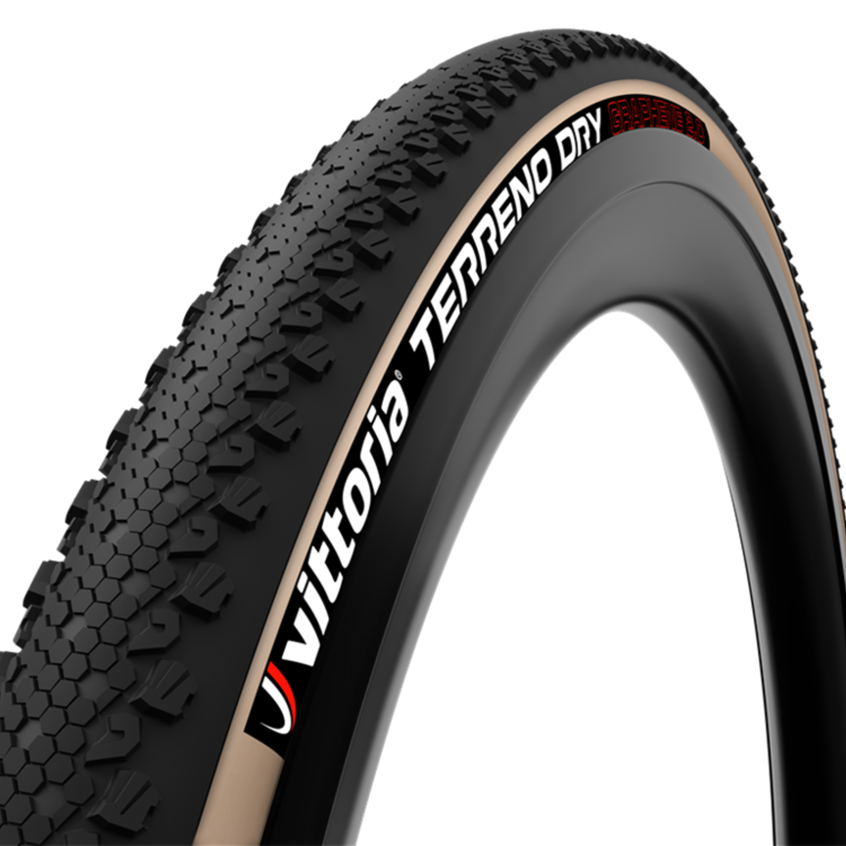 Vittoria VITTORIA, TERRENO DRY, 700x38 (40-622), GRAVEL TAN-BLK-BLK G2.0