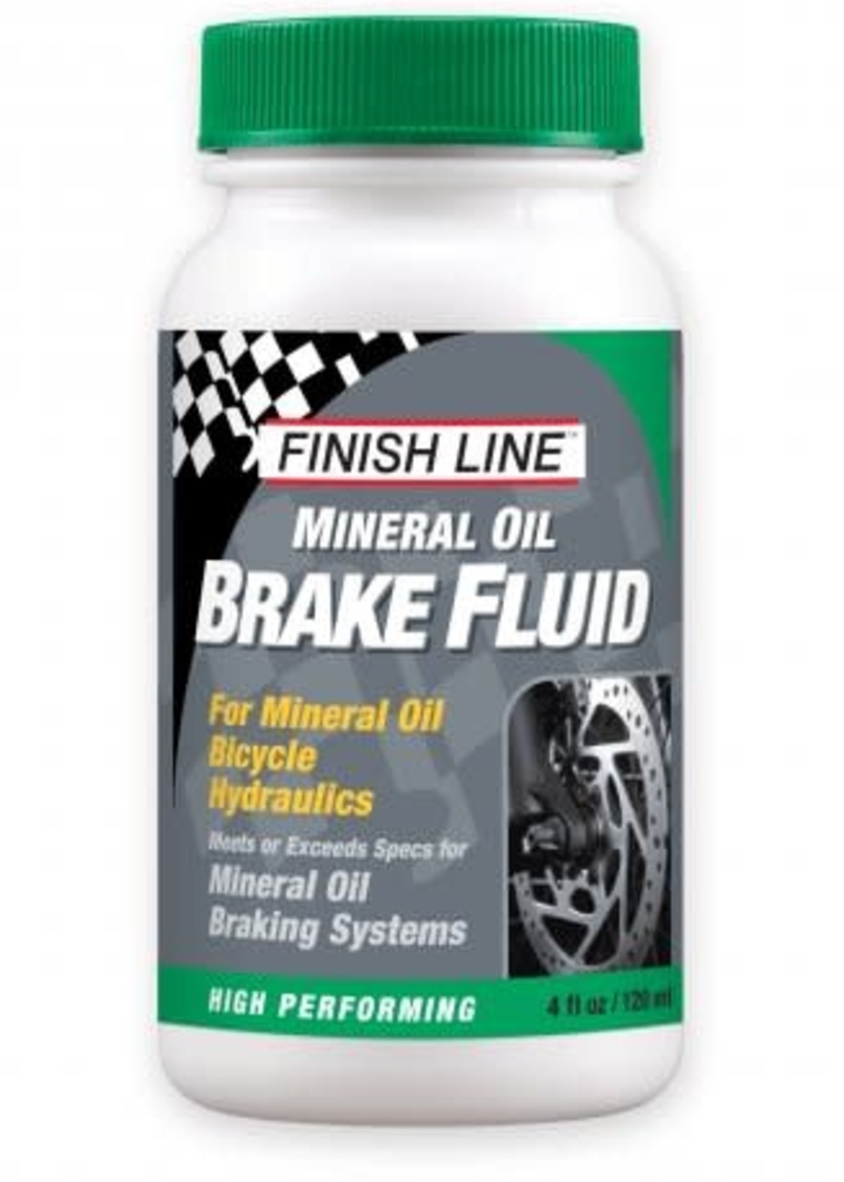 FINISH LINE FINISH LINE, Mineral Brake Fluid 4oz Big Mouth