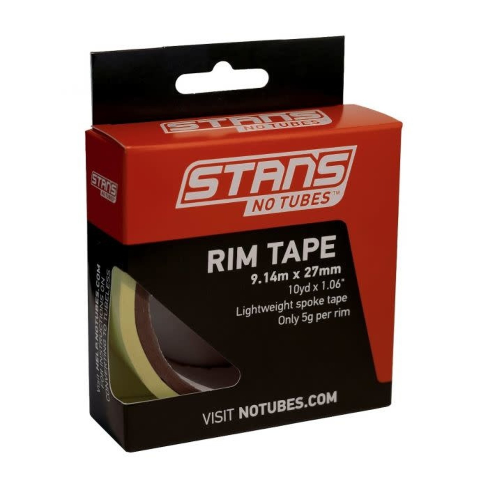 Stans No Tubes STAN'S No Tubes, Rim Tape Roll, 27mm x 9.14m