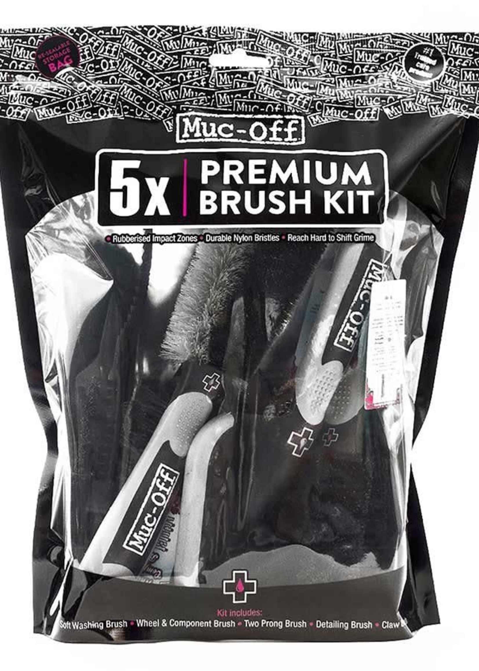 Muc-Off Muc-Off, 5 Piece brush set