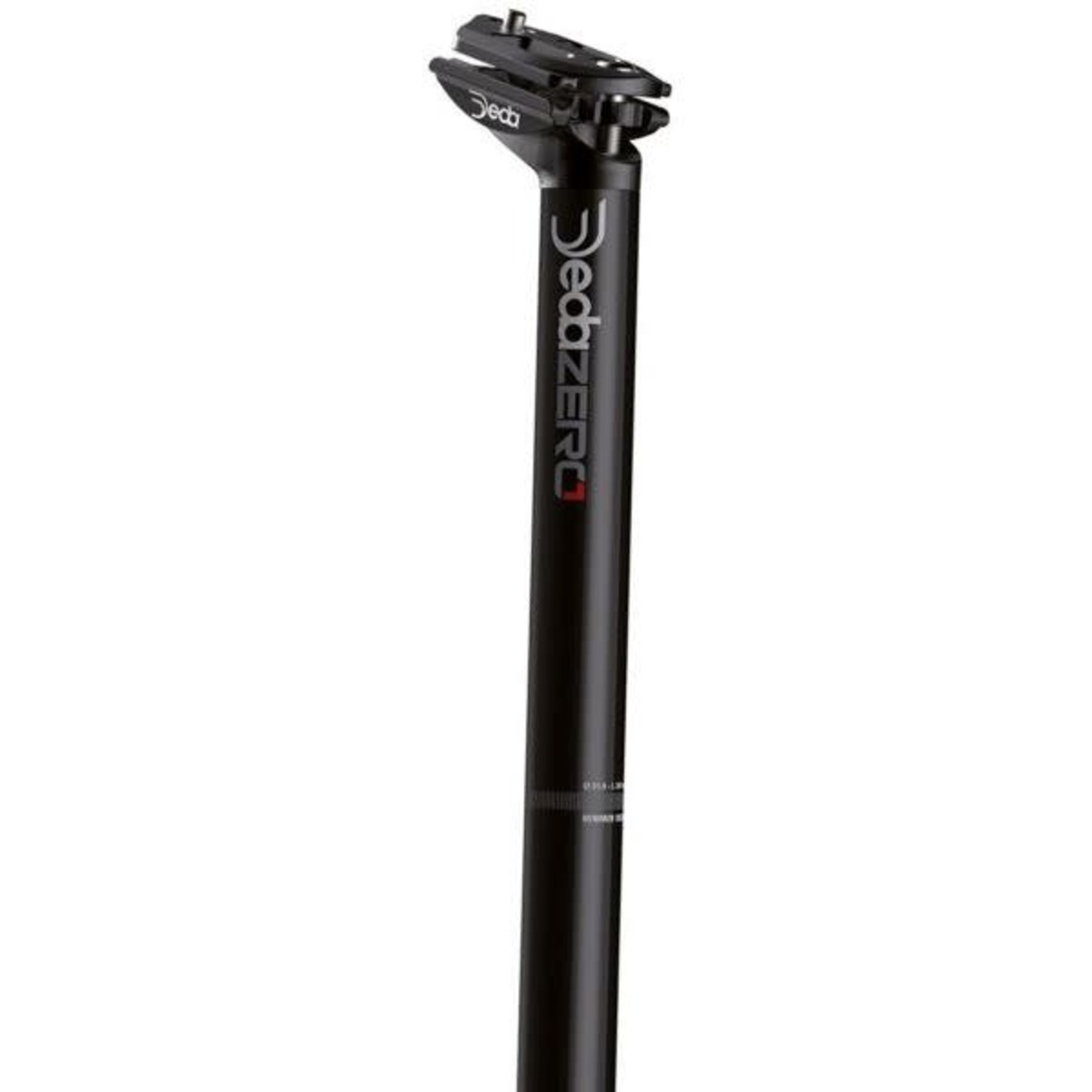 Deda DEDA, Zero1 Seatpost, 31.6 x 350mm, 20mm setback, Black