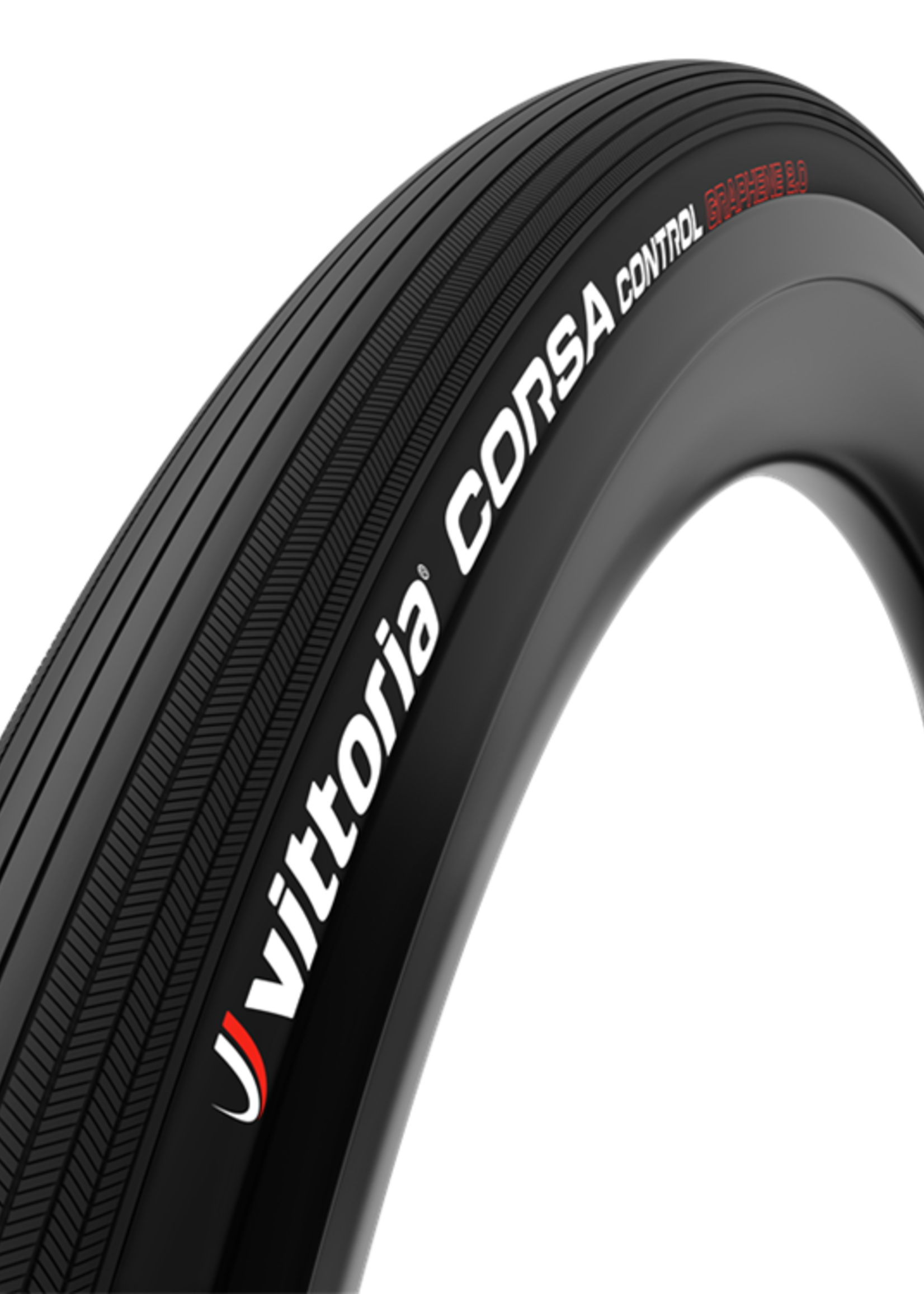 Vittoria VITTORIA, Corsa Control Tire, Folding, Black, G2.0