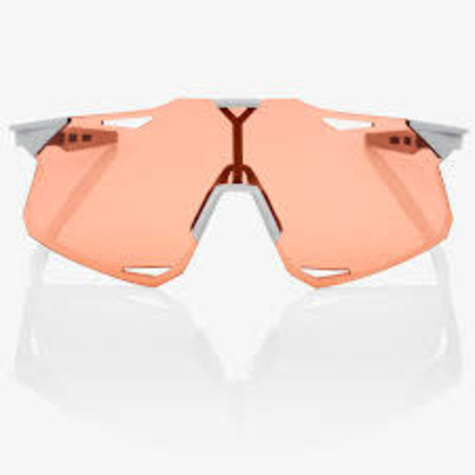 100% 100%, Hypercraft Sunglasses Matte Stone Grey HiPER® Coral Lens