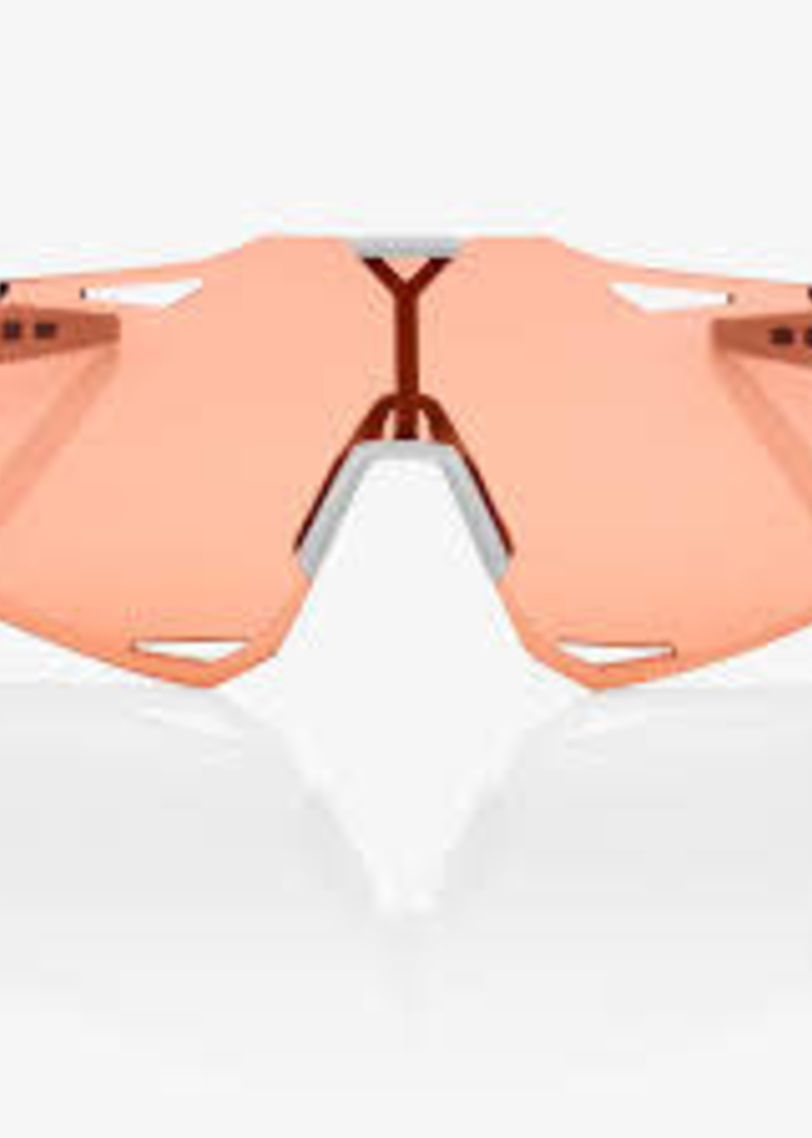 100% 100%, Hypercraft Sunglasses Matte Stone Grey HiPER® Coral Lens