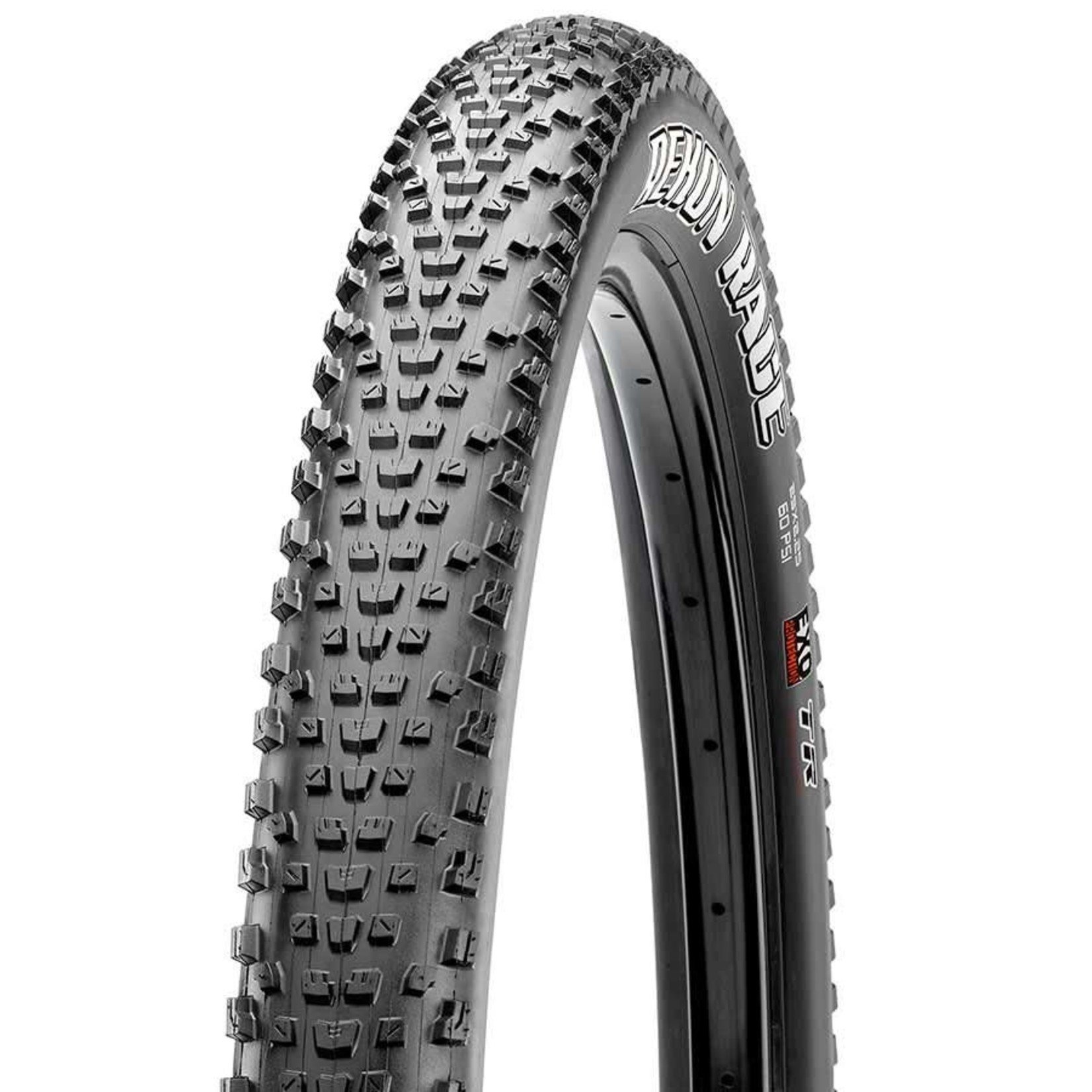 Maxxis MAXXIS, Rekon Race Tire, 29''x2.25, Folding, Tubeless Ready, Dual, EXO, 120TPI, Black