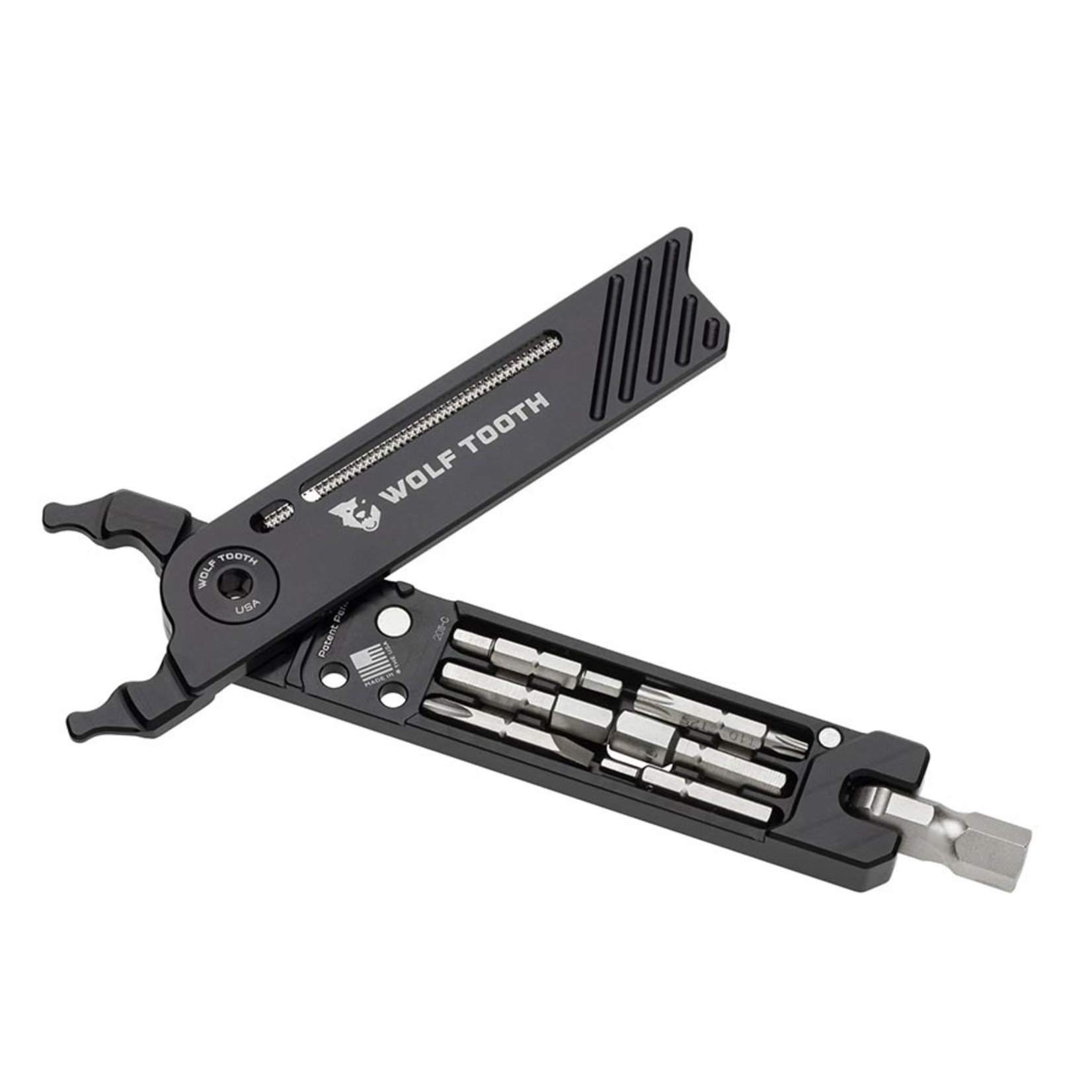 Wolf Tooth components Wolf Tooth, 8-Bit Pliers, Multi-Tool, Number of Tools: 17, Black Bolt