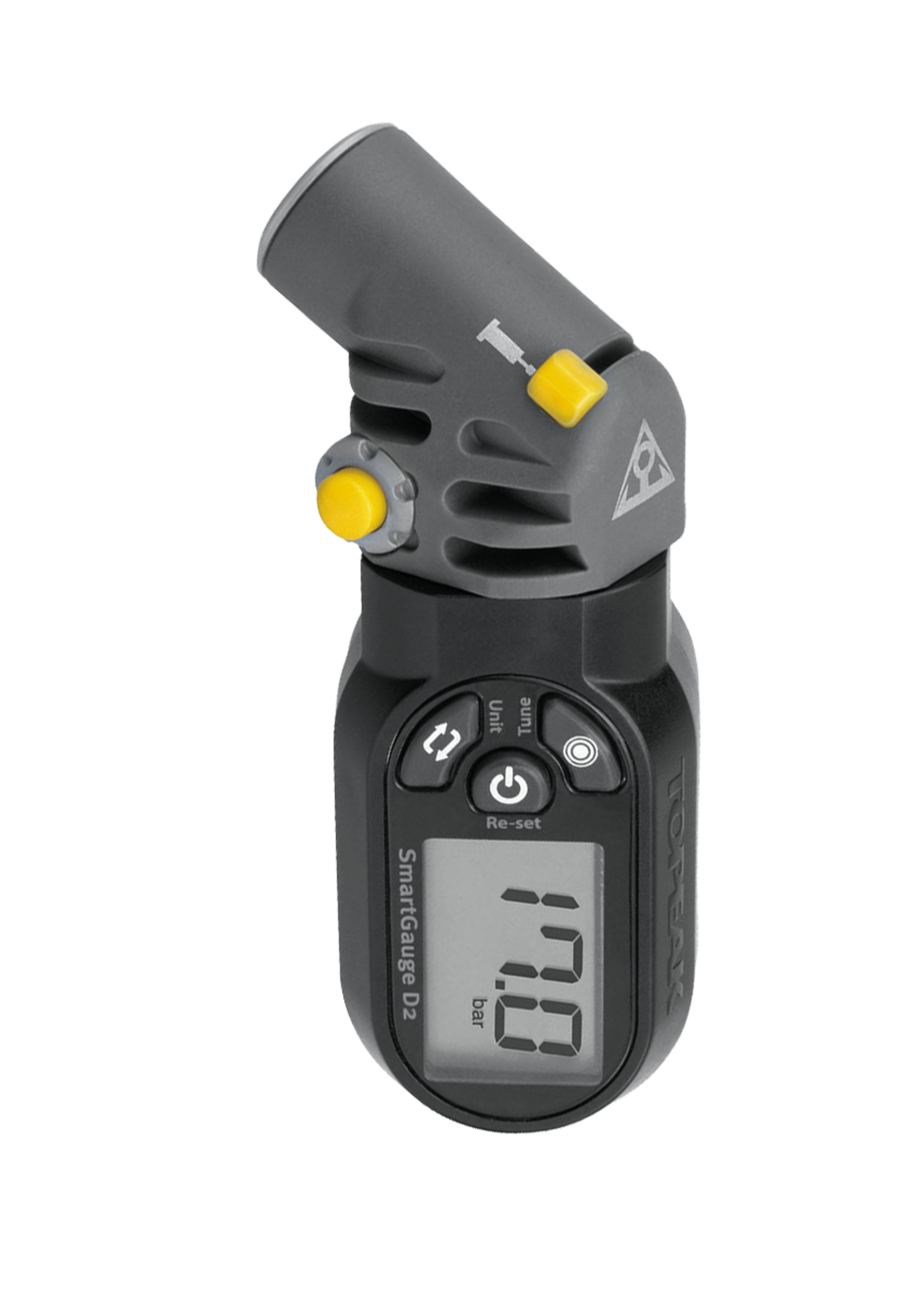 Topeak TOPEAK, SmartGauge D2, Digital Pressure Gauge, Presta/Schrader