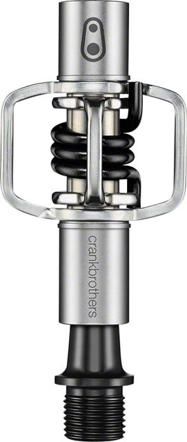 CRANKBROTHERS Eggbeater 1 Silver Black Spring The Cyclery