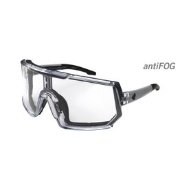 RYDERS RYDERS, Escalator Sunglasses, Grey-Black / Clear antiFOG Lens