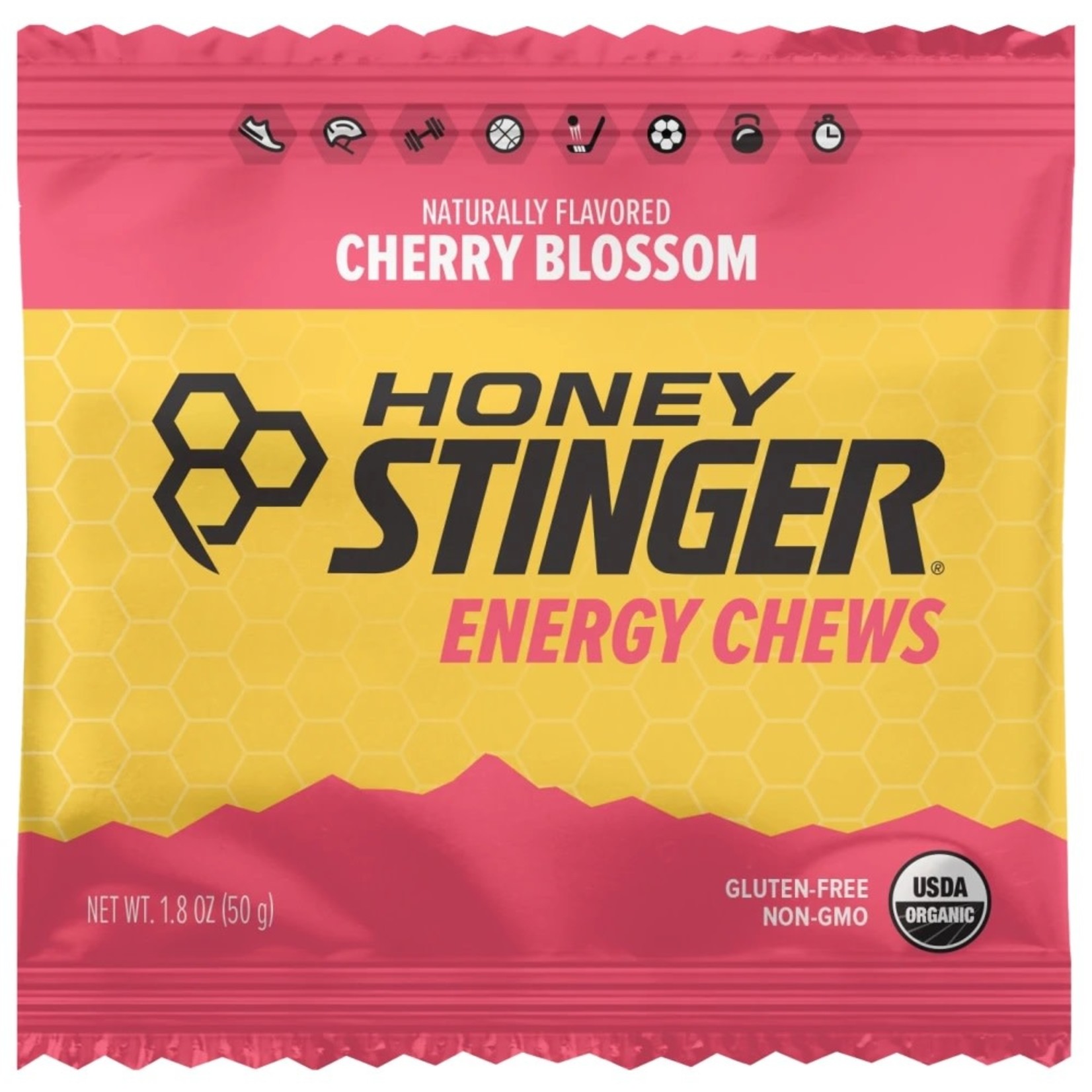 Honey Stinger HONEY STINGER, Organic Energy Chews, Cherry Blossoms single