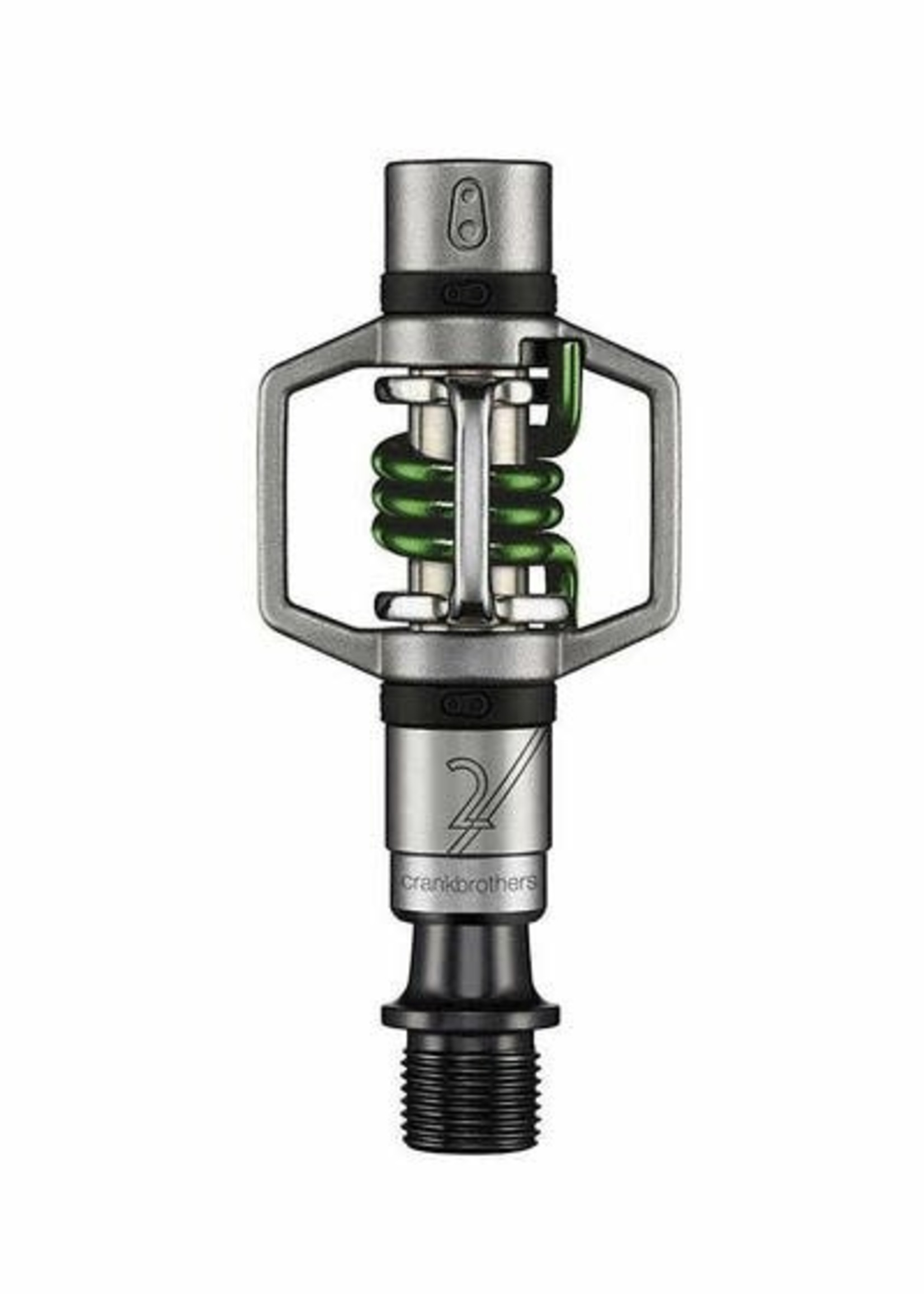 Crankbrothers CRANKBROTHERS, Eggbeater 2 Pedal, Green Spring