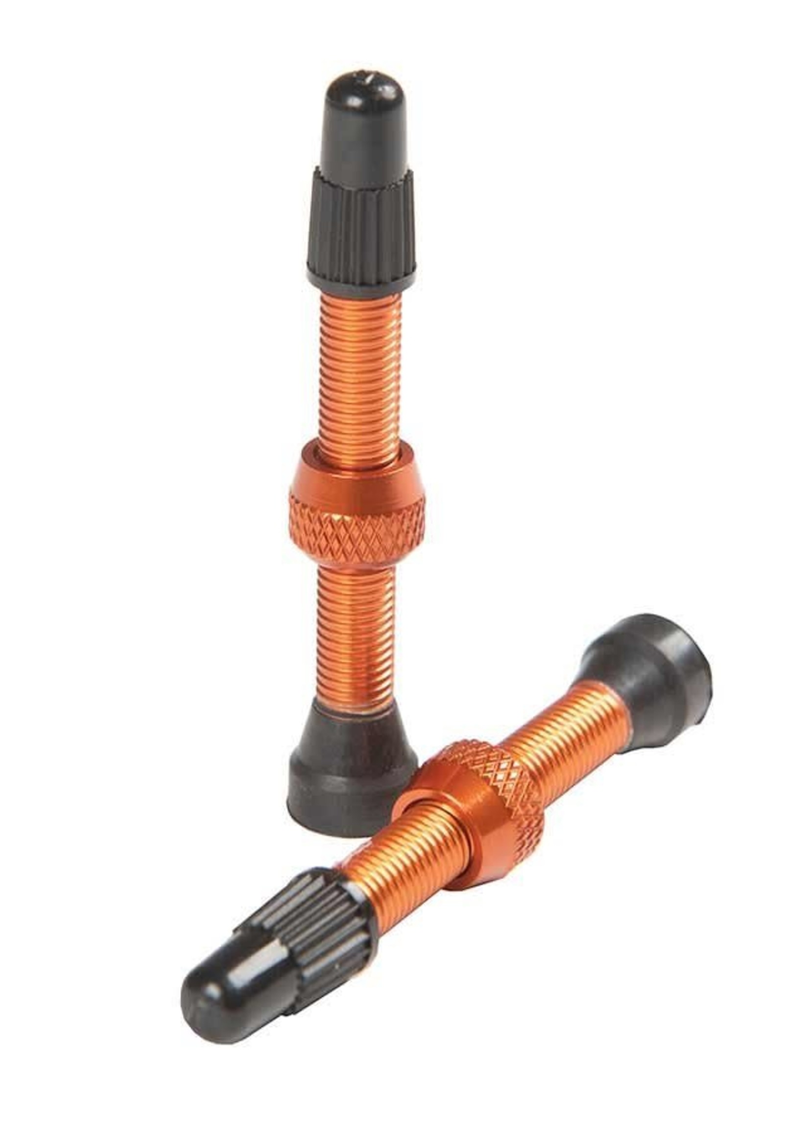 Stans No Tubes STAN'S No Tubes, Presta Tubeless Valve Orange, 44mm, Pair