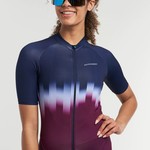Peppermint '22, PEPPERMINT CYCLING, Signature Jersey, Borealis Burgundy