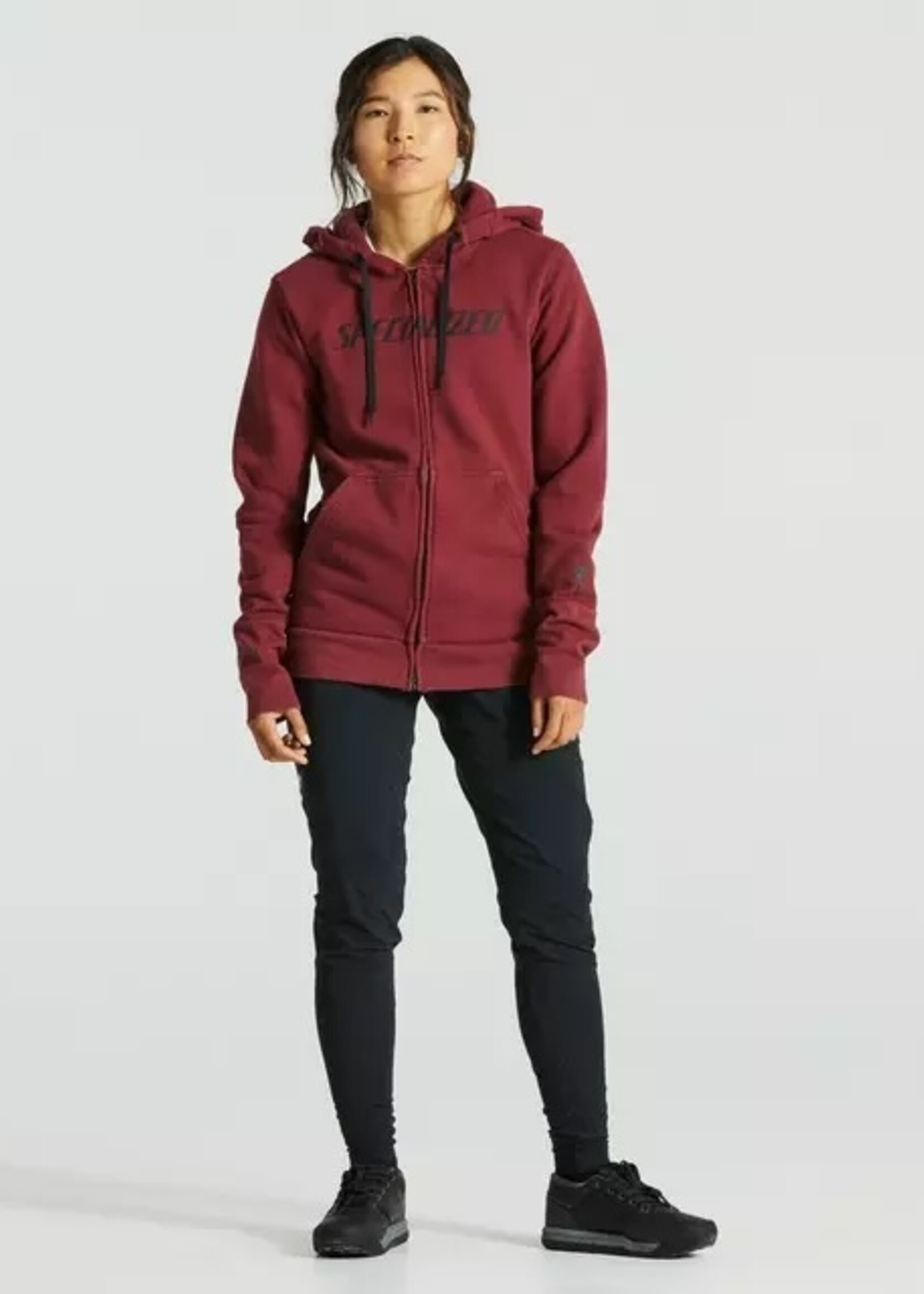 Specialized SPECIALIZED, Women's Legacy Wordmark Full-Zip Hoodie - FINAL SALE