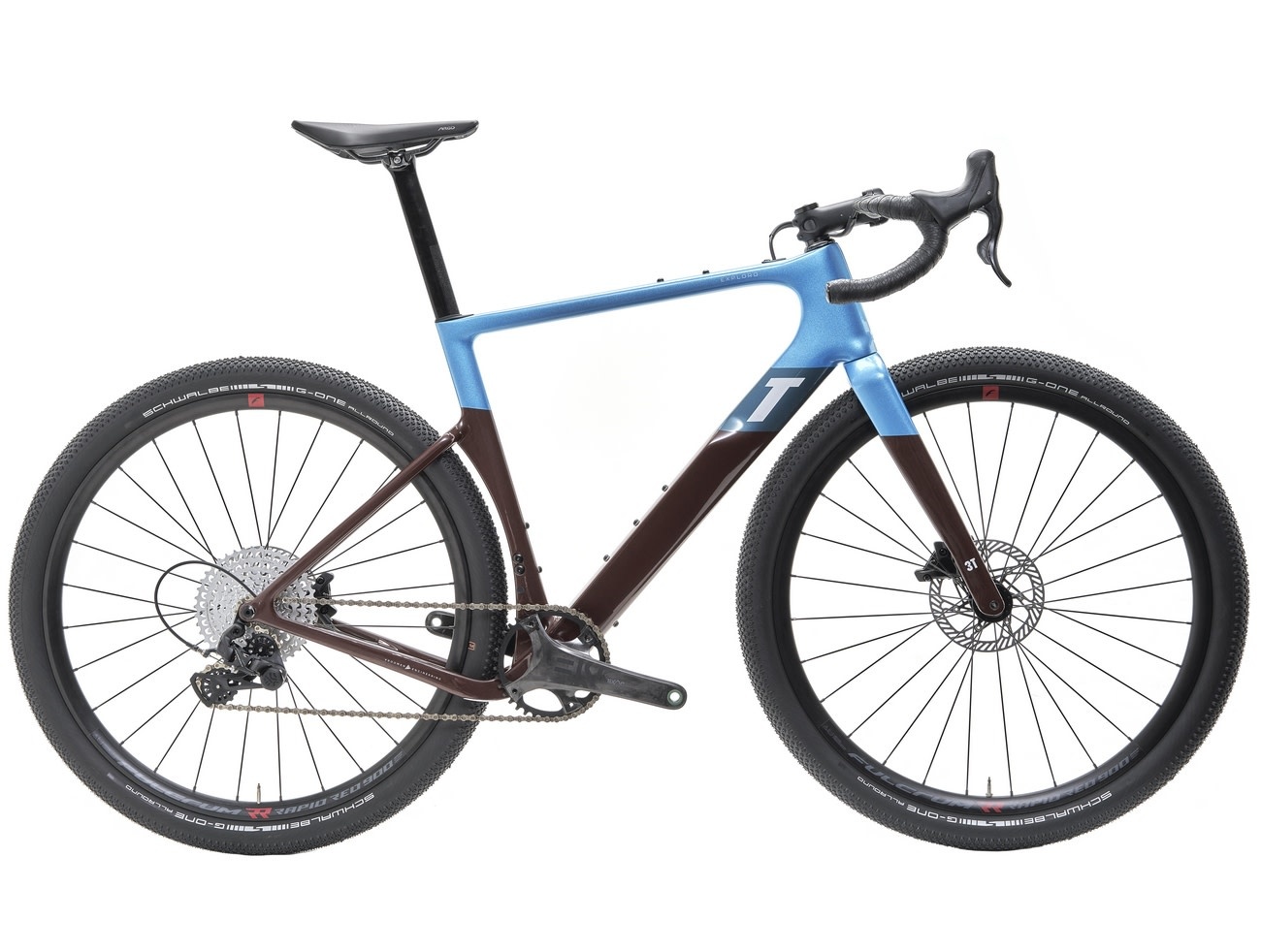 22 EXPLORO MAX EKAR 1X13 BLUE BROWN 650B 56 The Cyclery