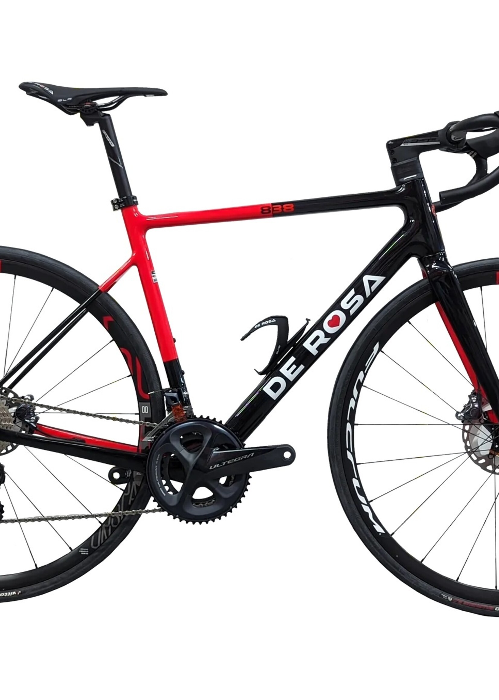 De Rosa 22 De Rosa 838 Disk Ultegra mechanical red/black