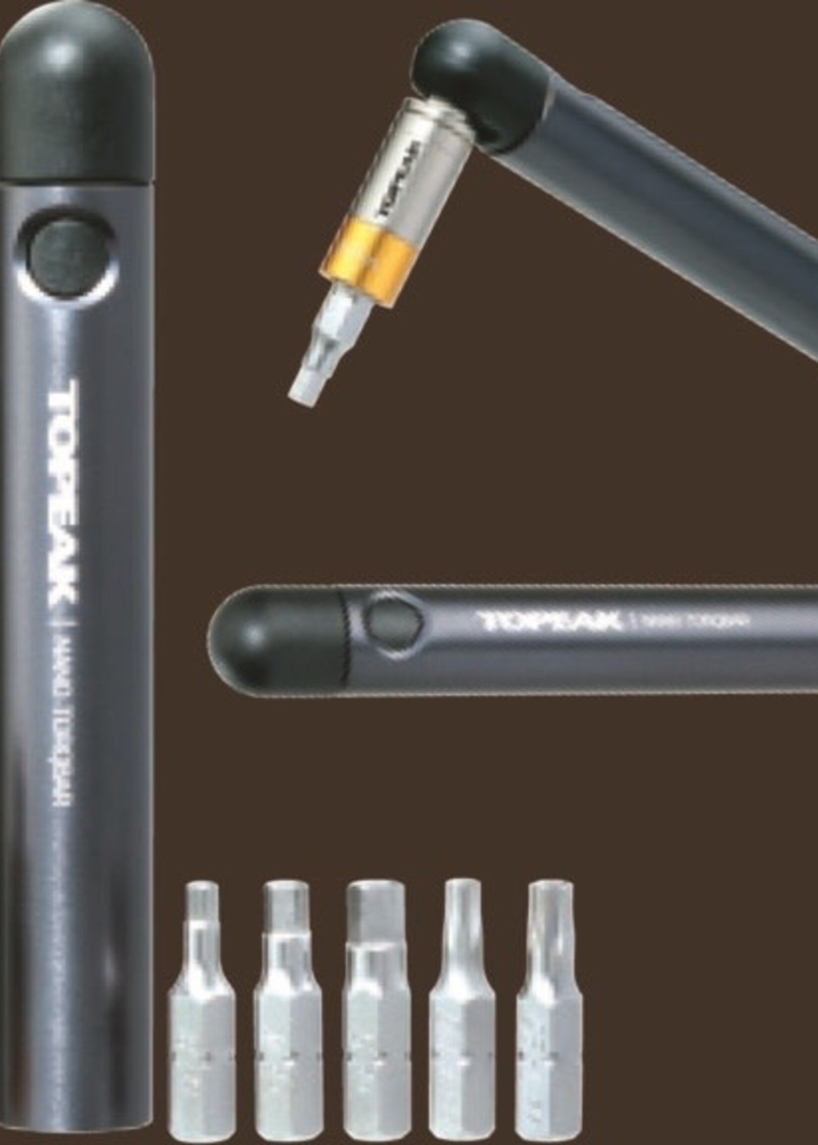 Topeak TOPEAK, tool, NANO TORQBAR 4Nm w/5 TOOL BITS