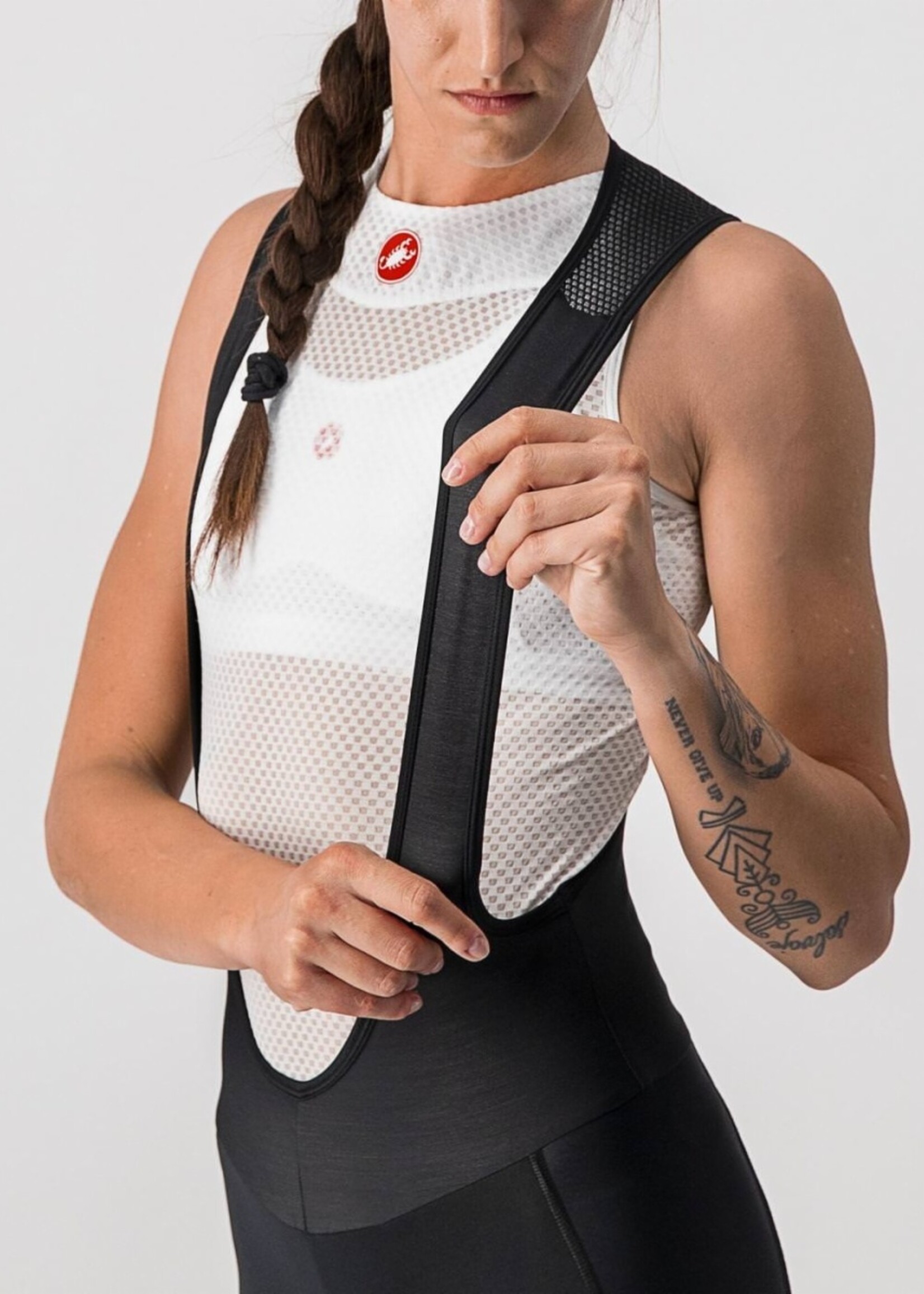 Castelli CASTELLI, Women's Meno Wind Bibtight Black