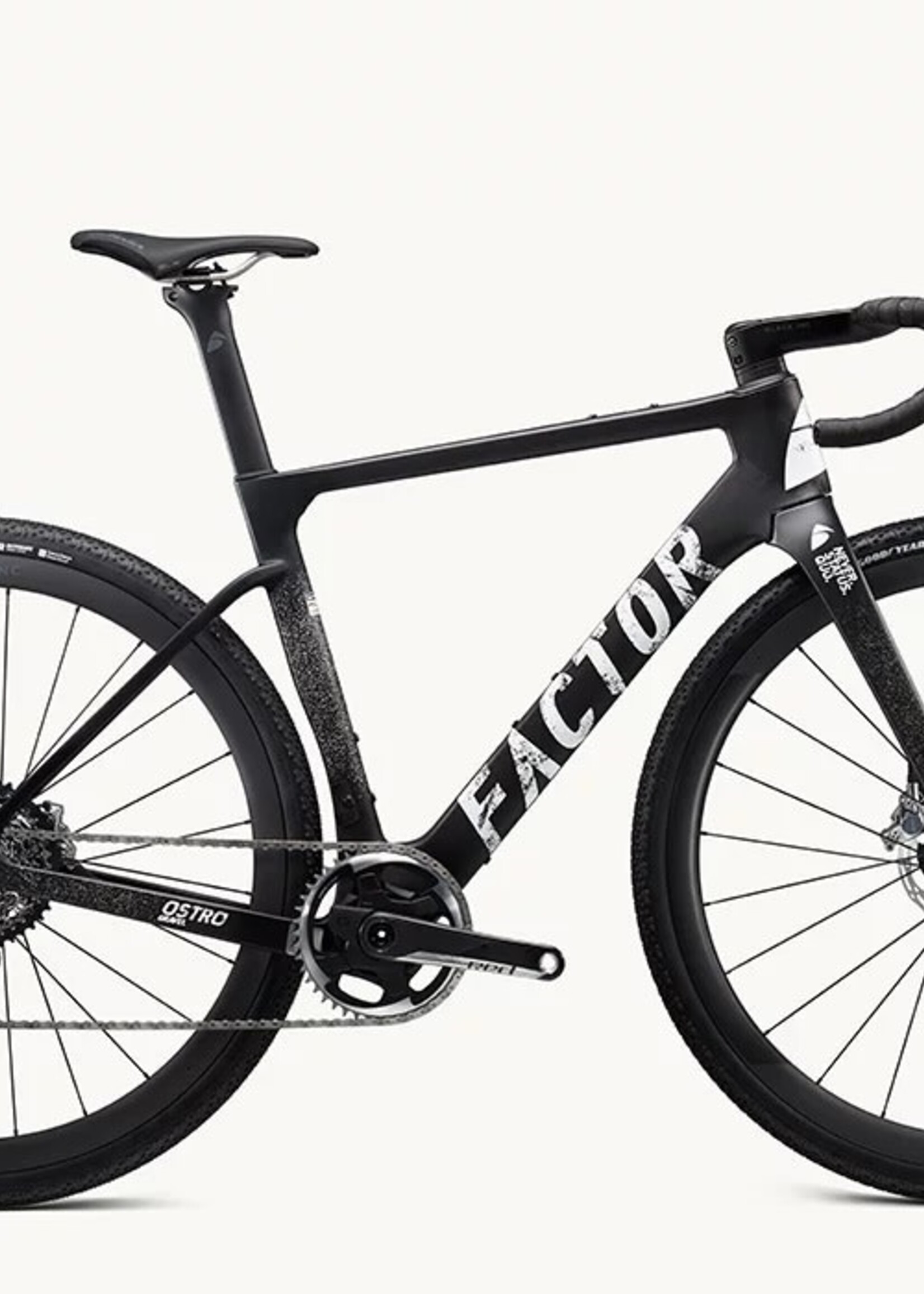 Factor 24 Factor Ostro Gravel Frameset, Naked Grunge