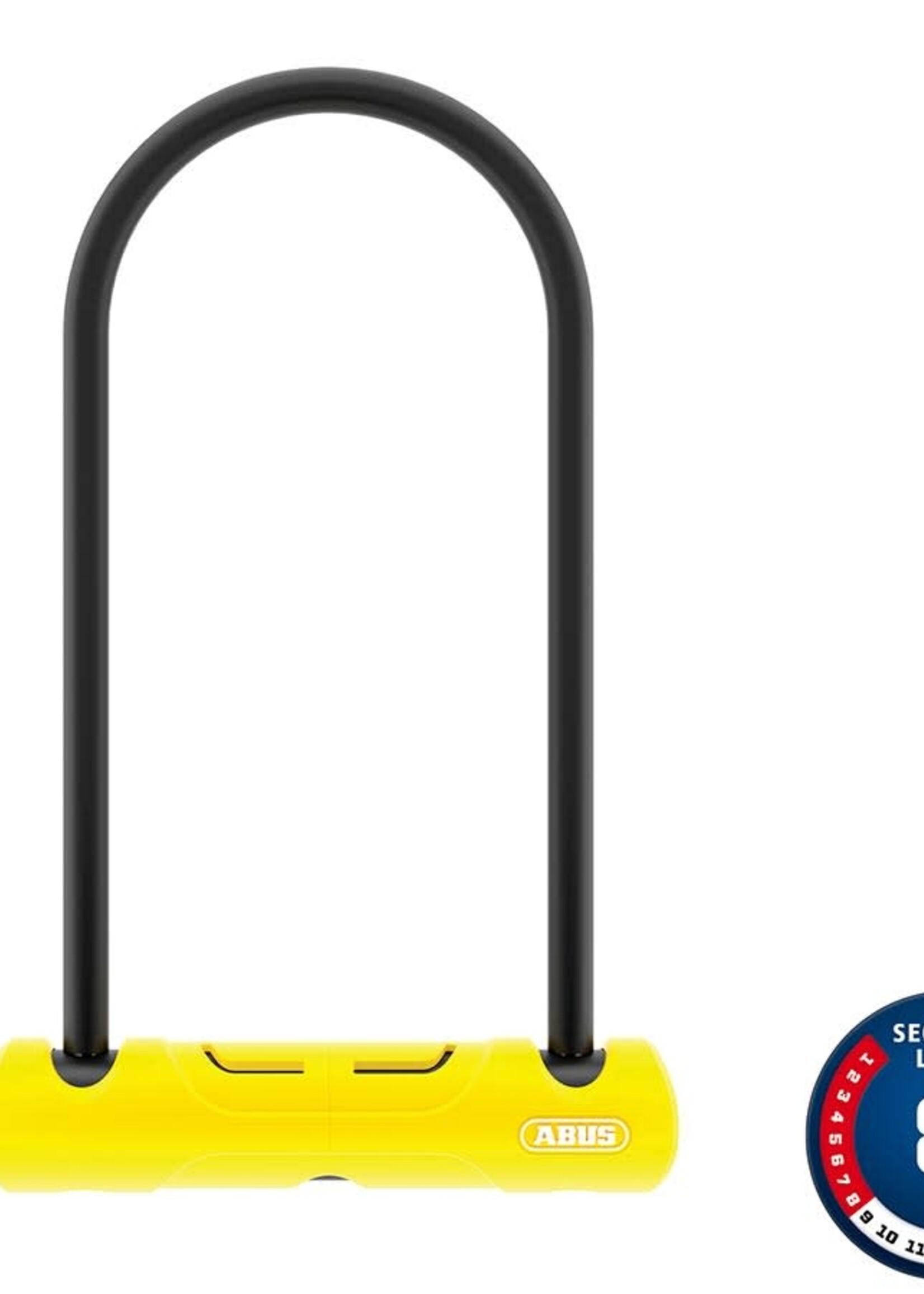 Abus Abus, 402, U-Lock, Key, 10mm, 110x230mm, 4.3''x9'', SH34, Yellow