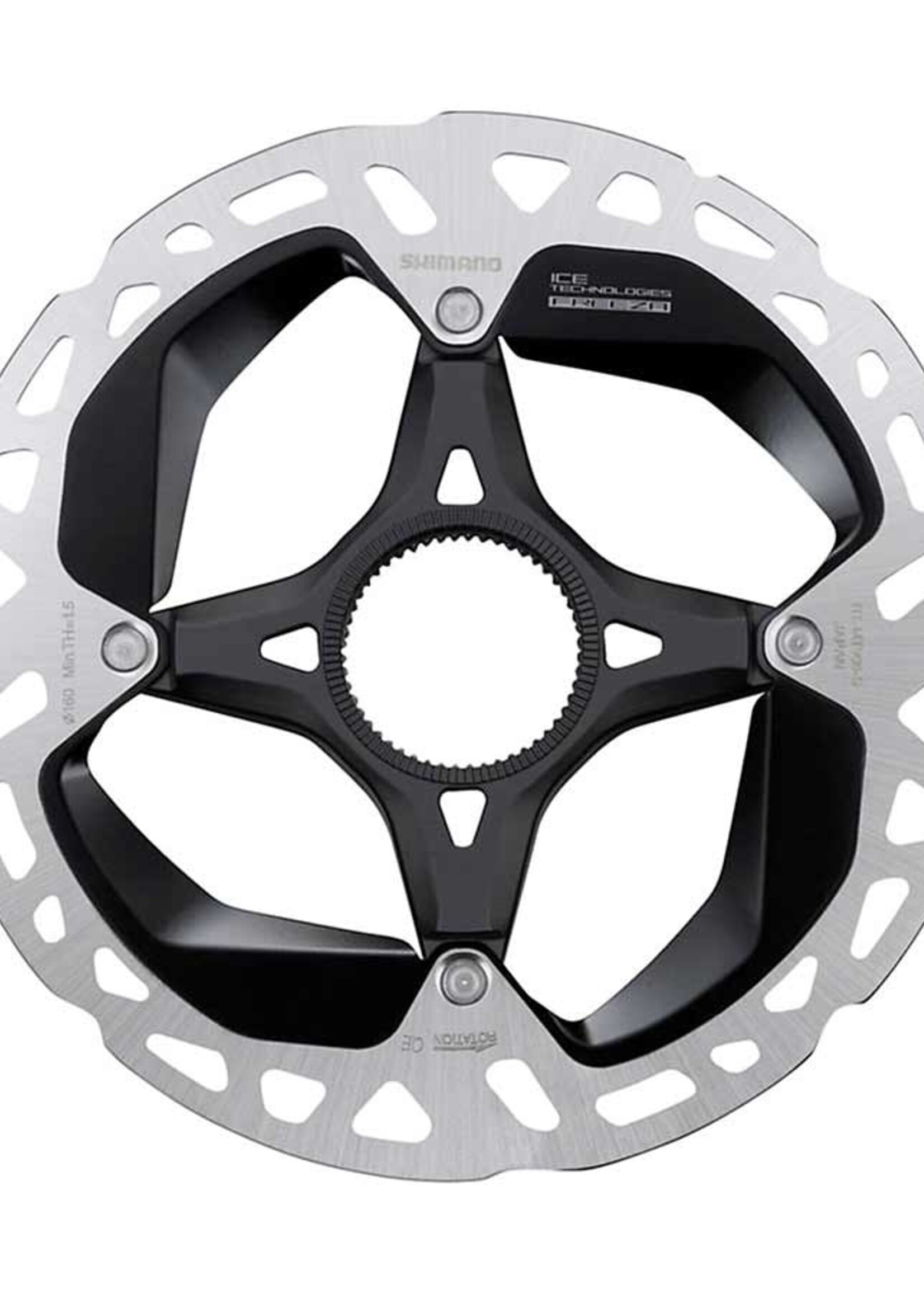 Shimano SHIMANO, Disc Brake Rotor, RT-MT900, 140mm, Center Lock (External Spline)