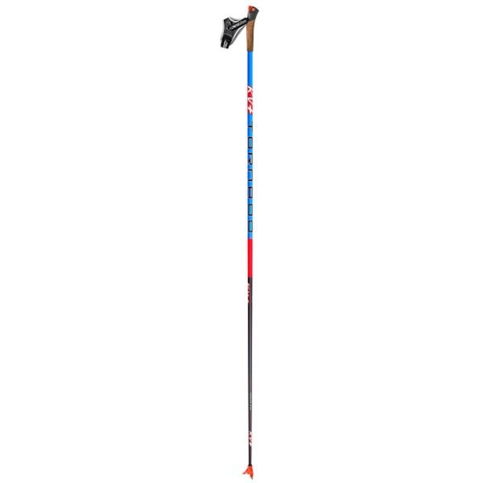 KV+ KV+, TORNADO Blue ski pole, Falcon grip handles