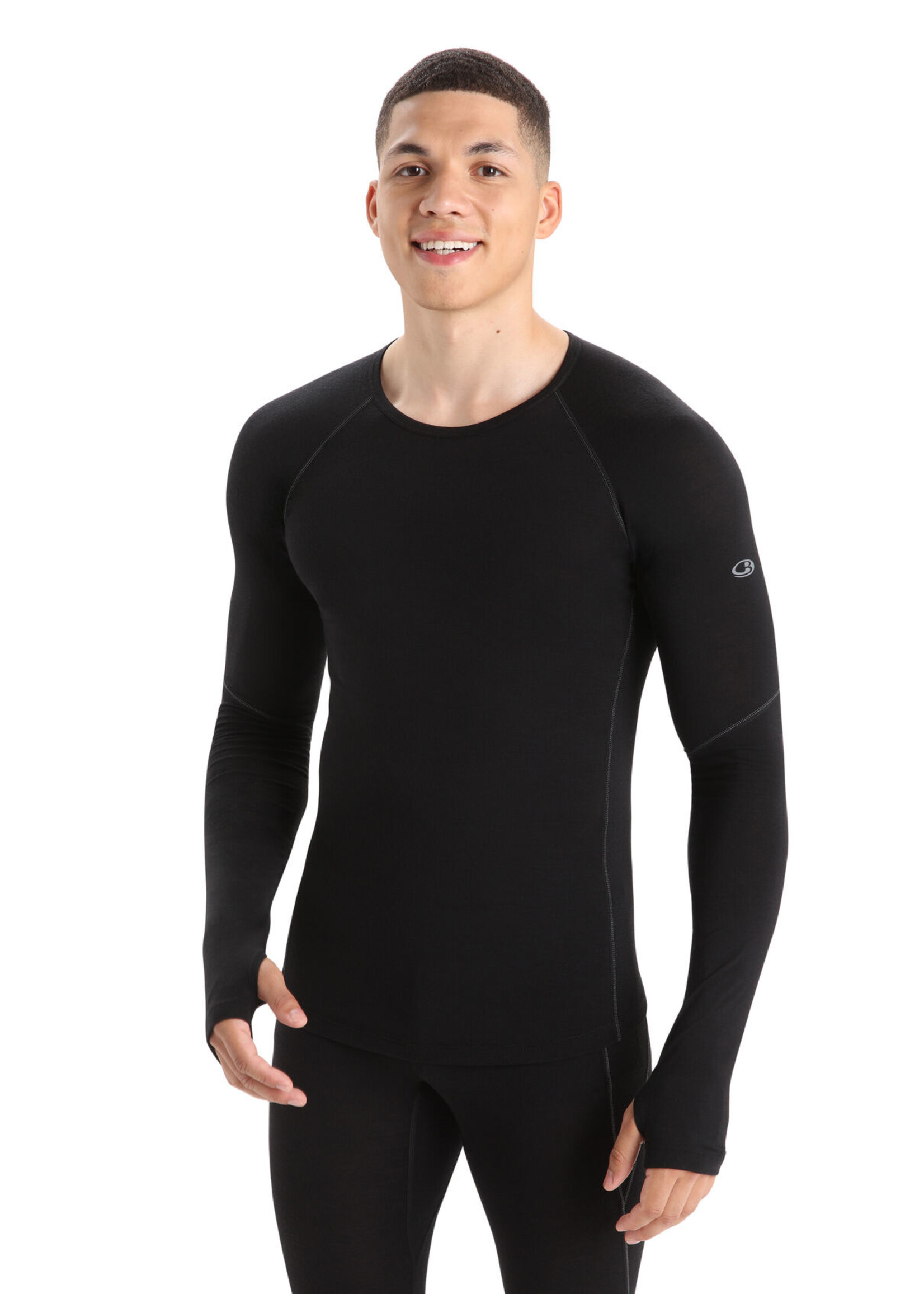 Icebreaker ICEBREAKER, Men's Merino 150 BodyfitZone LS Crewe