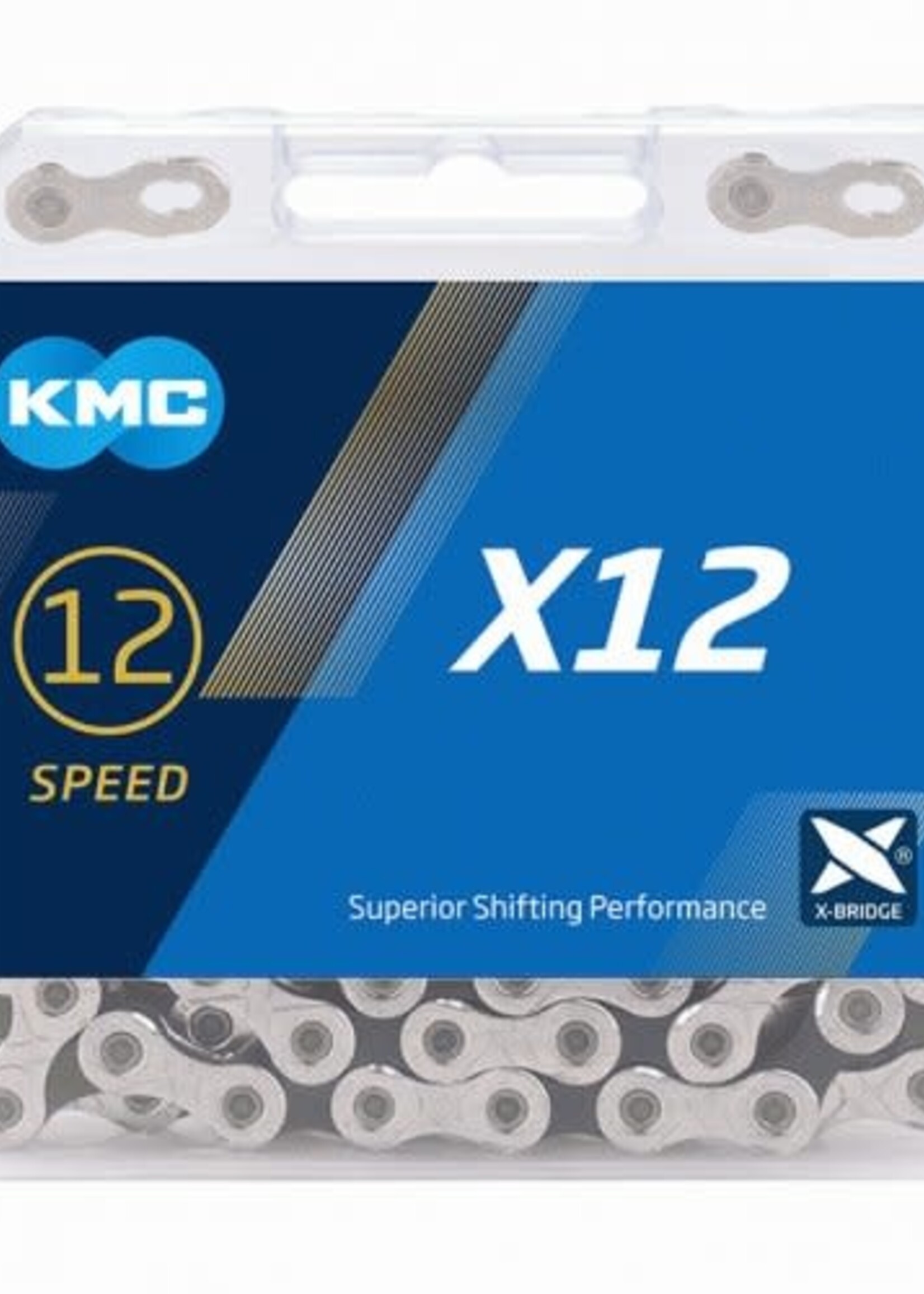 KMC KMC, X12 Chain, Speed: 12, 5.2mm, Links: 126, Silver