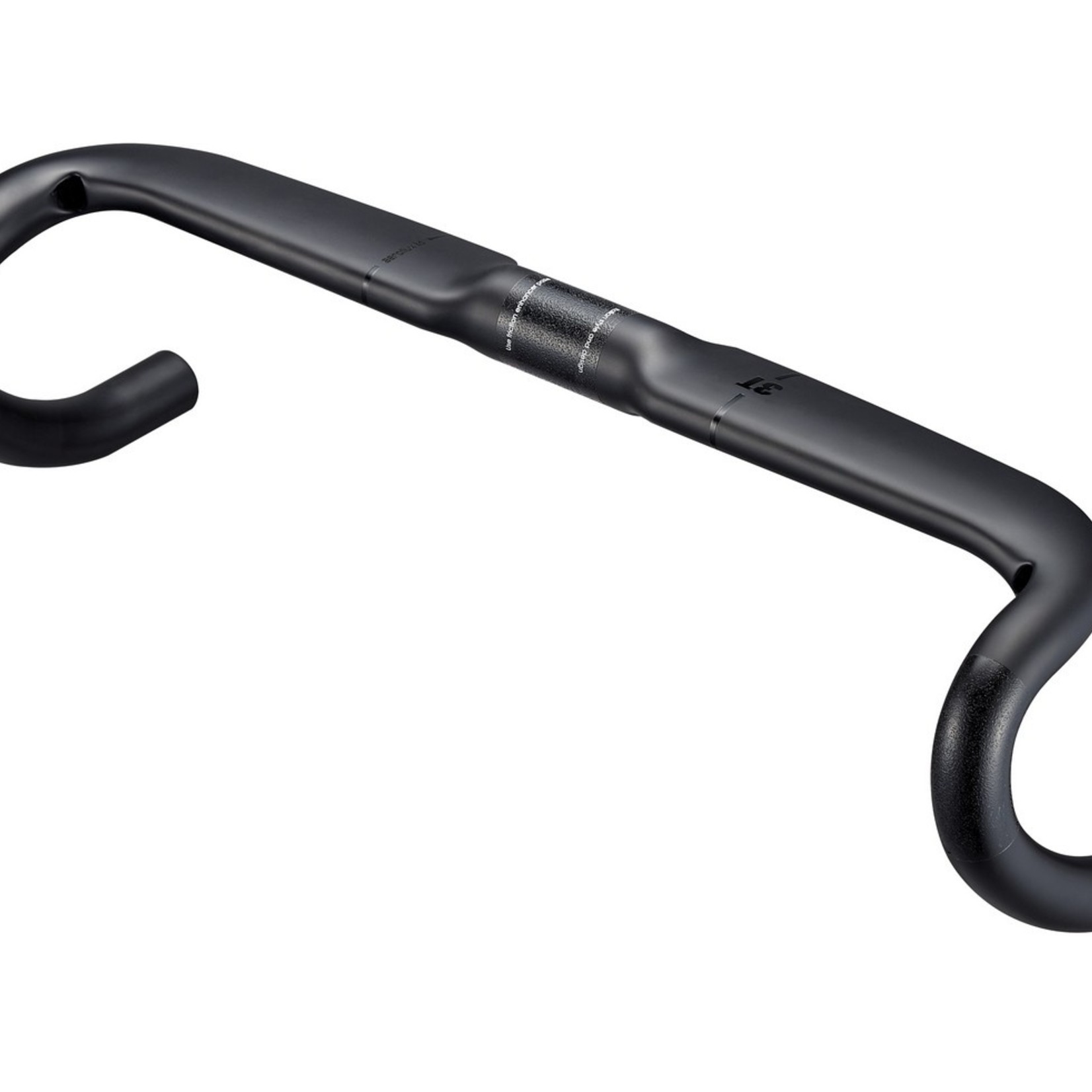 3T, Aeroflux LTD Carbon Handlebar Stealth - The Cyclery