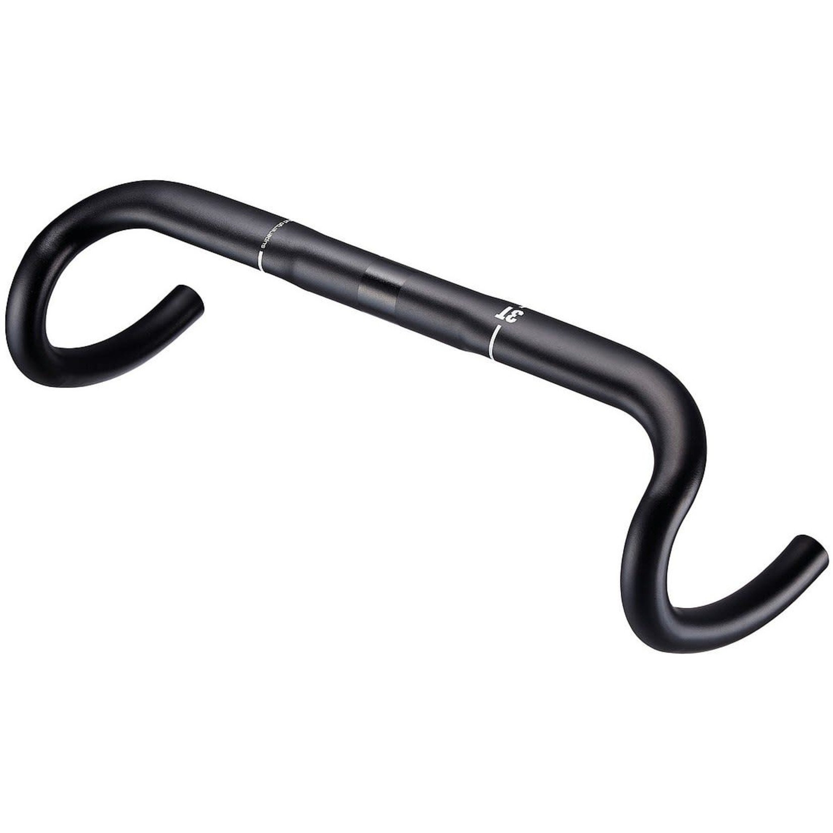 3T CYCLING 3T SuperErgo Pro Alloy Handlebar Black/White