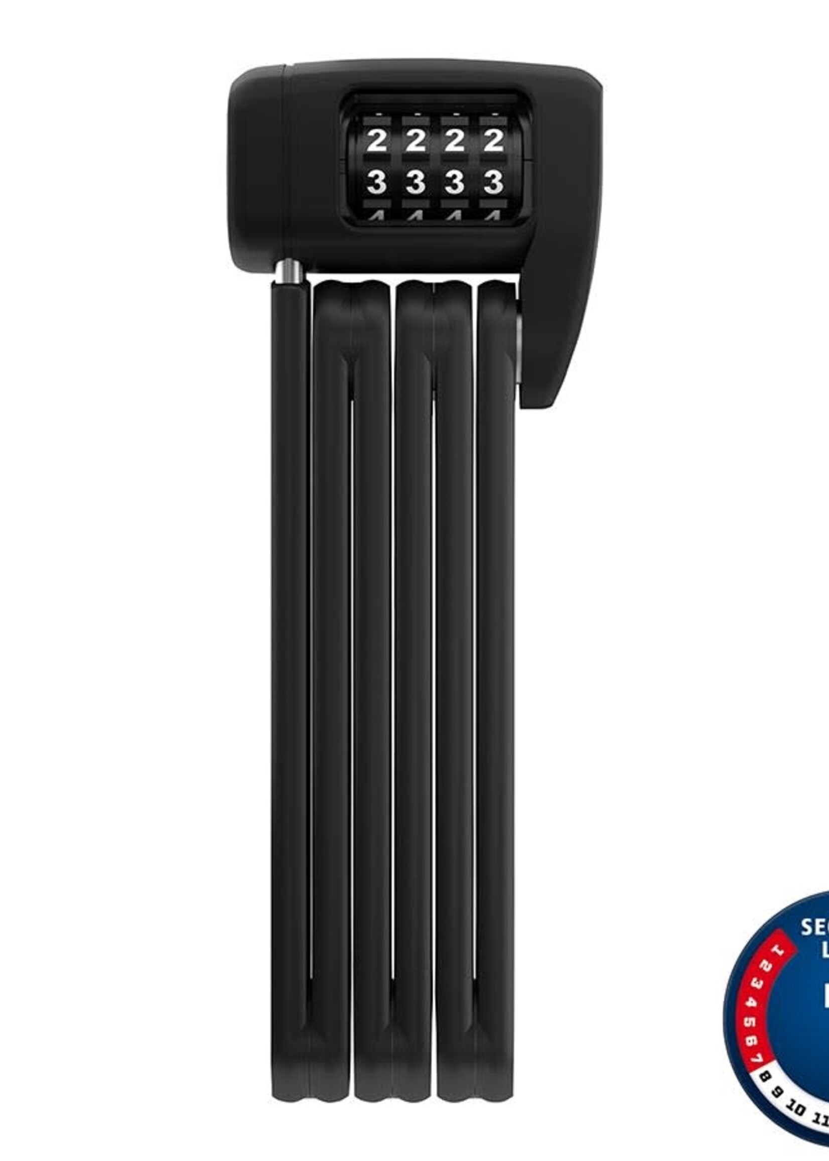 Abus Abus, Bordo Lite 6055C, Folding Lock, Combination, 85cm, 5mm, Black