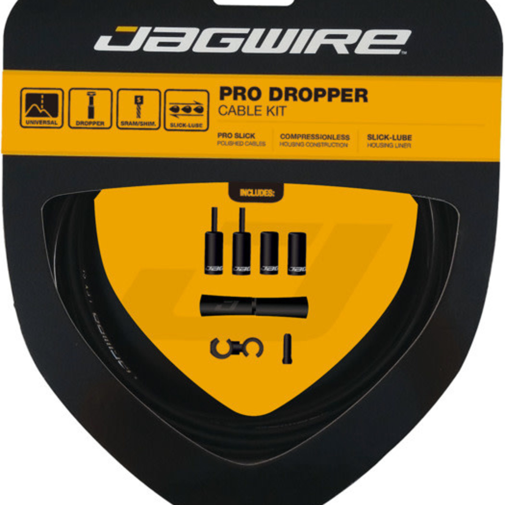 Jagwire JAG PRO DROPPER KIT BLACK Cable set