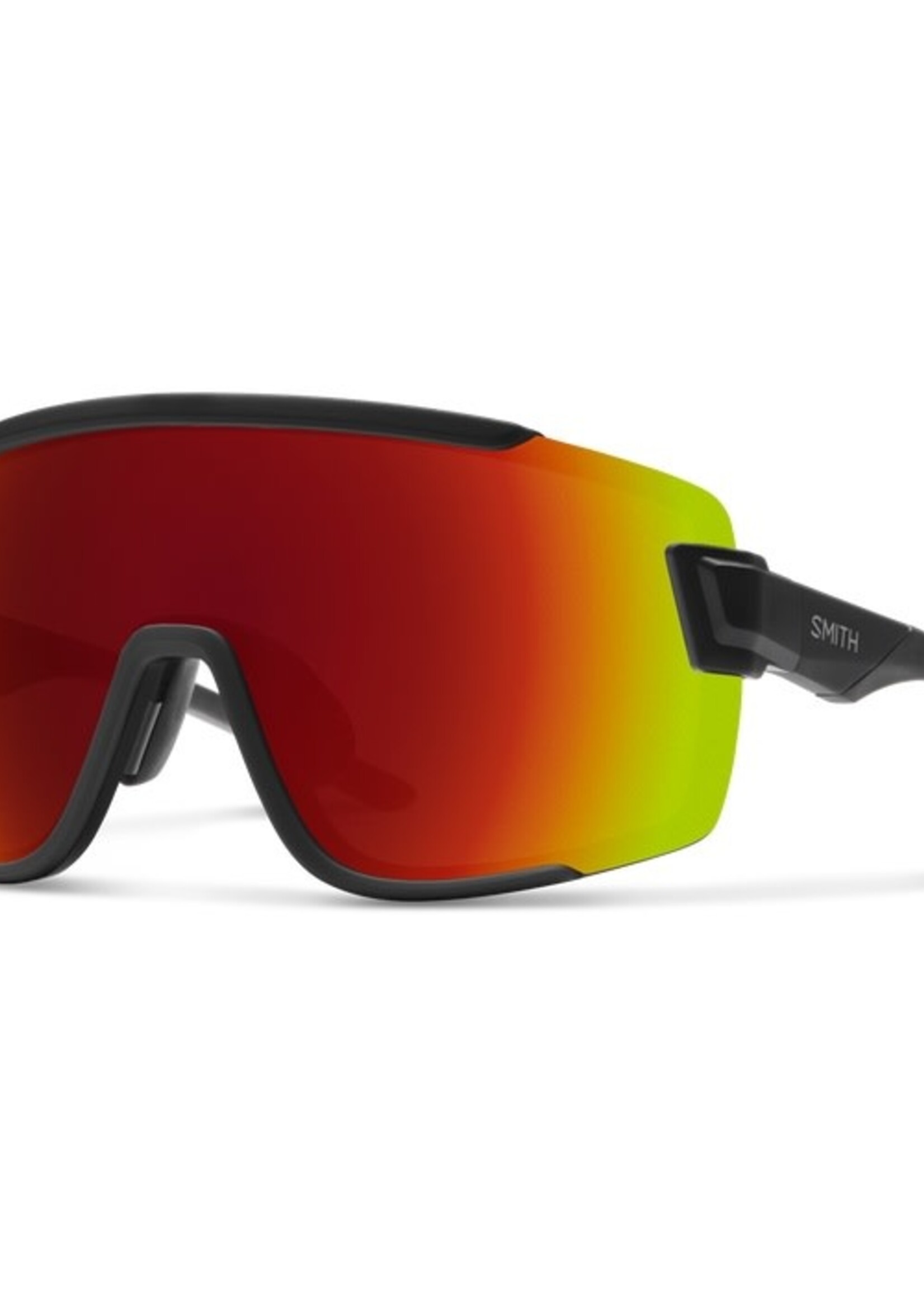 Smith Optics SMITH, Wildcat Matte Black / ChromaPop Red Mirror Lens
