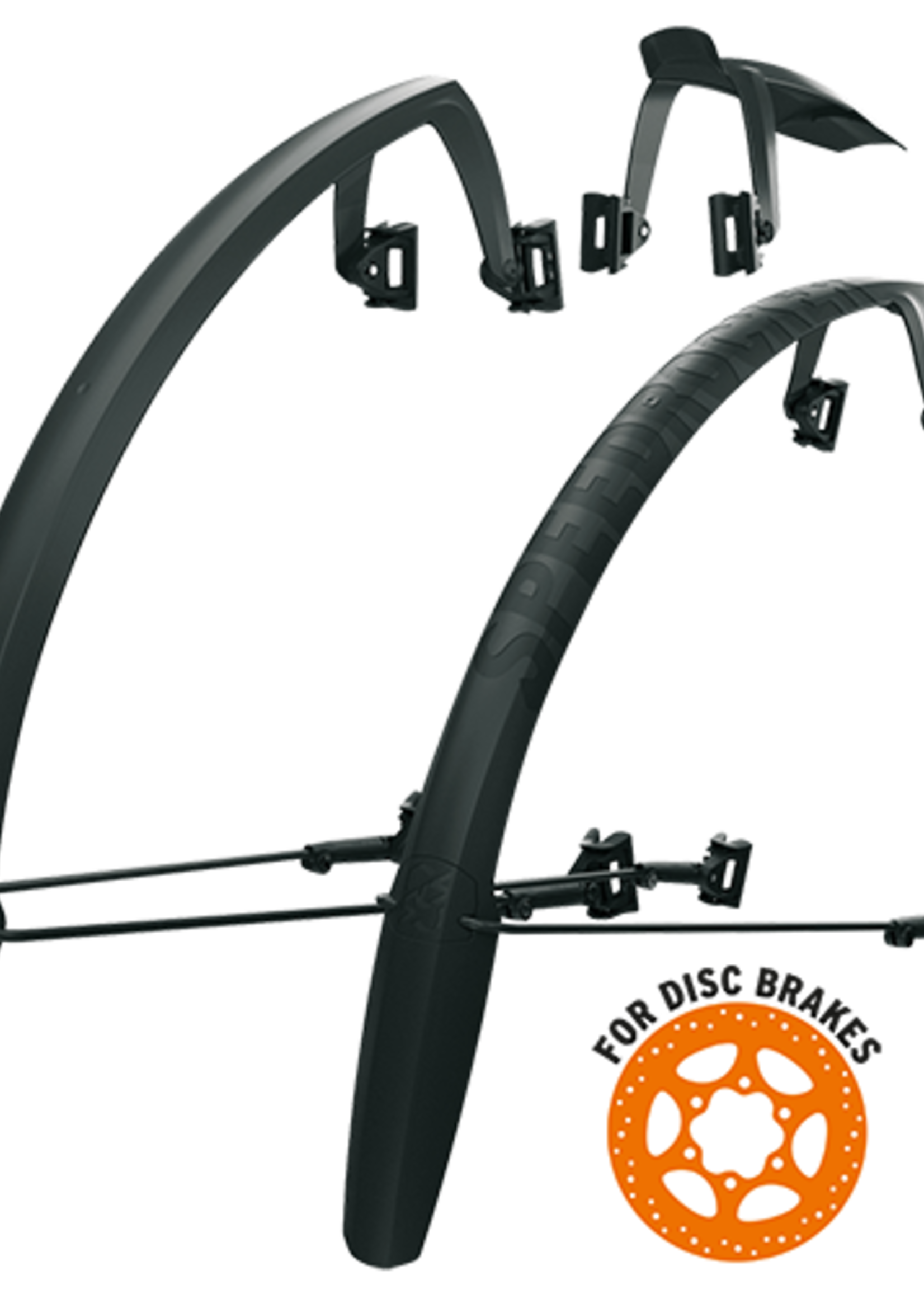 SKS SKS Speedrocker Gravel Fender Set, Clip-on, 27.5" & 29", Black